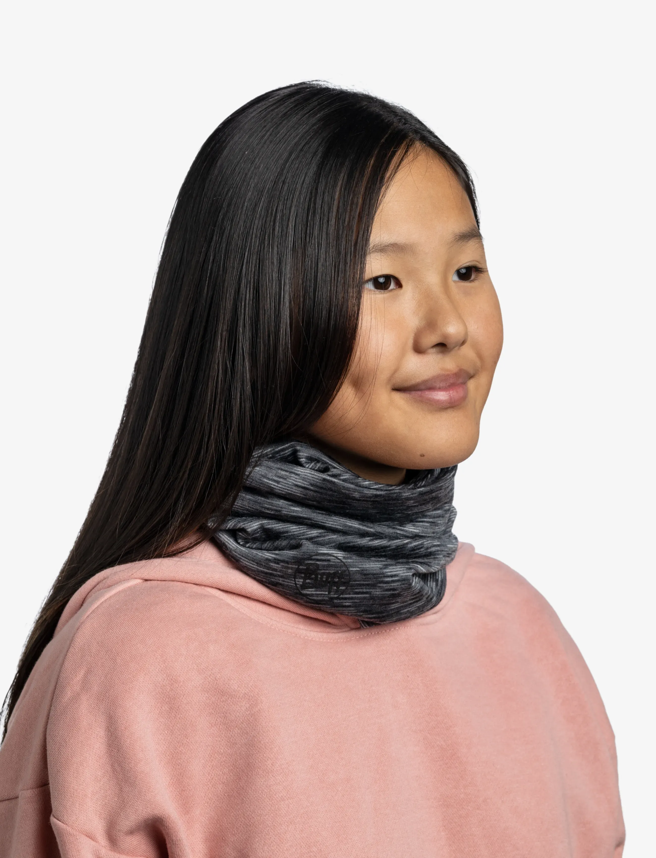 BUFF - MERINO LIGHTWEIGHT MULTISTRIPES GRAPHITE - laveste priser - multistripes graphite - 2