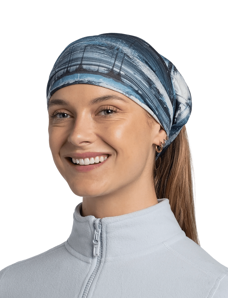 BUFF - Original EcoStretch - winterschals - oser blue - 2