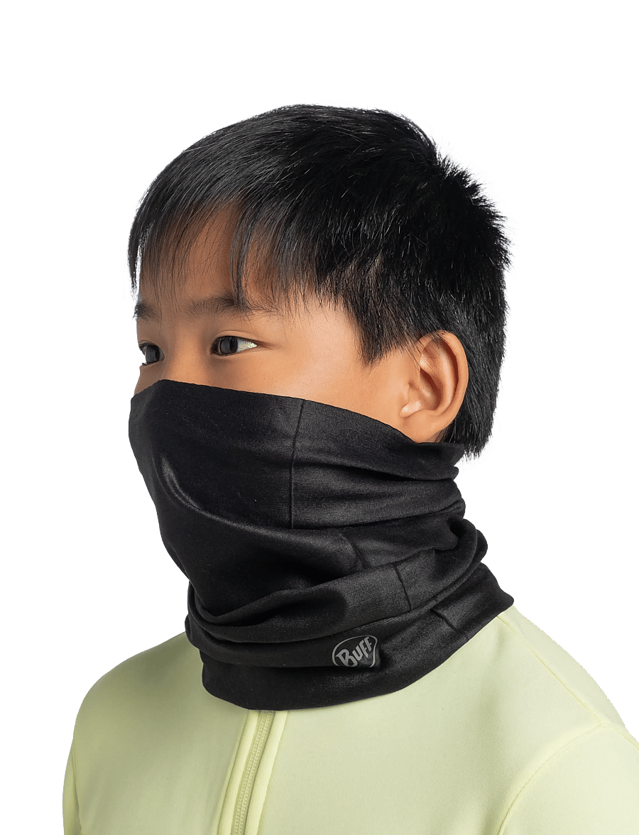 BUFF - Thermonet jr. - tubhalsdukar - solid black - 2