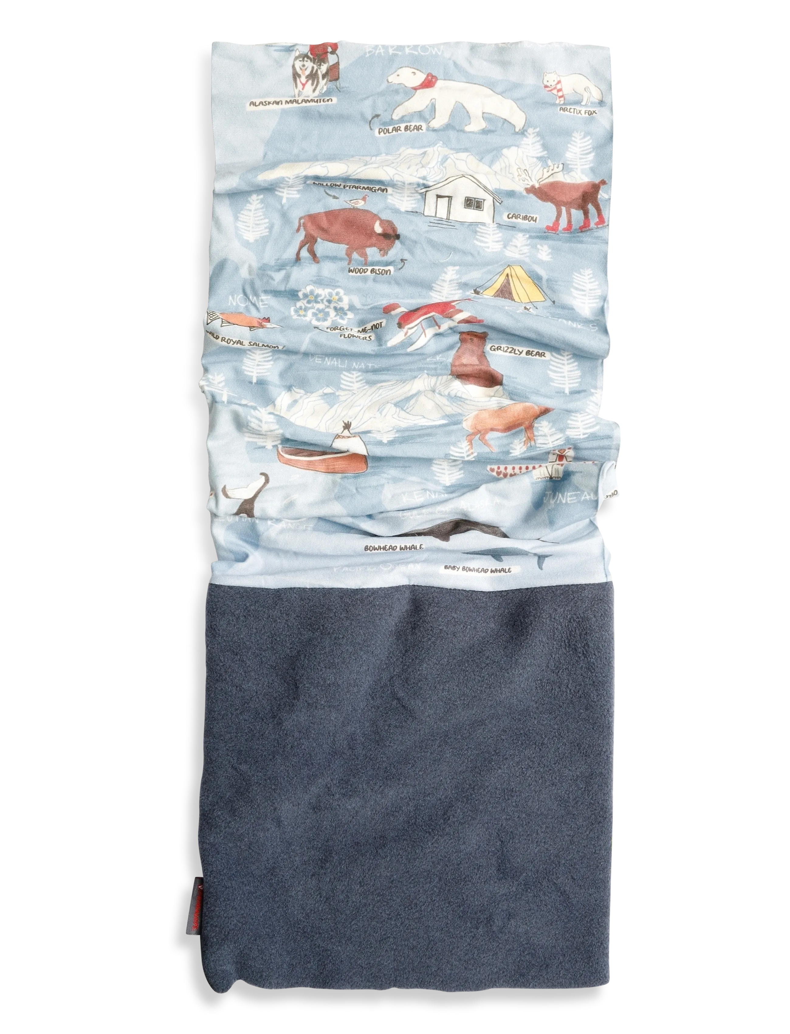 BUFF - Polar  jr. - kaulurit - imus washed blue - 4
