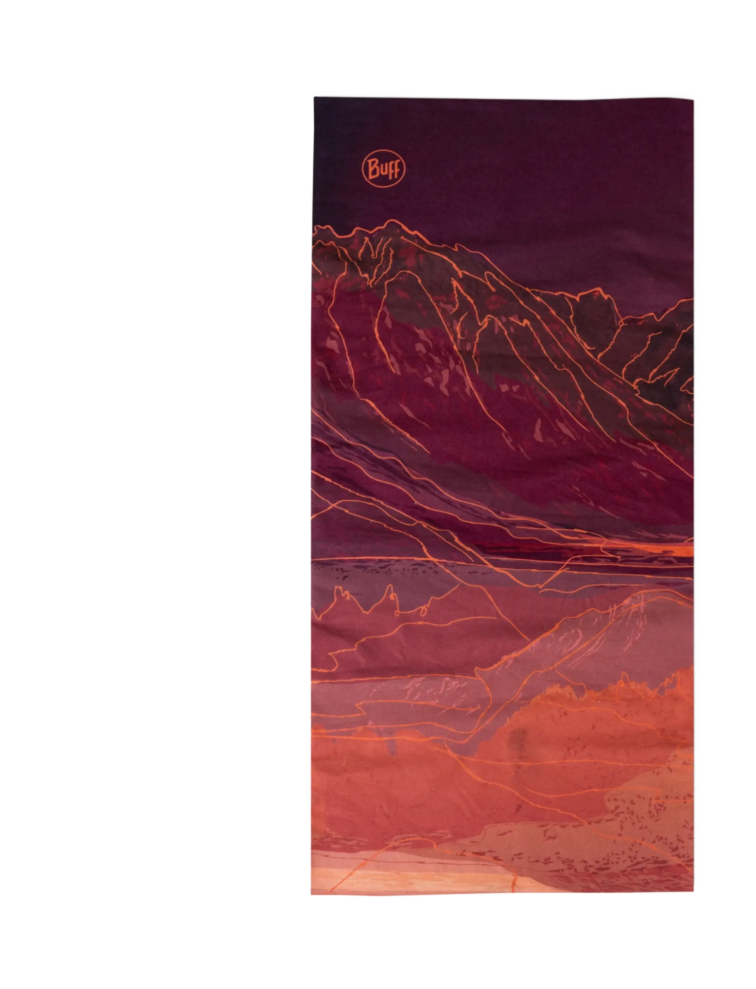 BUFF - Original EcoStretch - winter scarves - unal garnet - 1