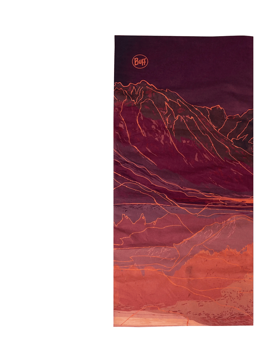 BUFF - Original EcoStretch - winter scarves - unal garnet - 1