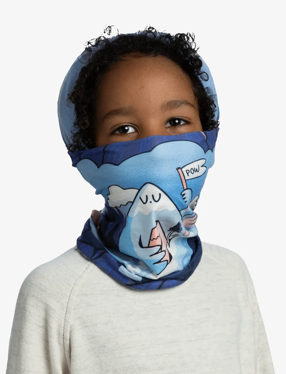 BUFF - ORIGINAL ECOSTRETCH POW RIAM BLUE - tubetørklæder - pow riam blue - 3