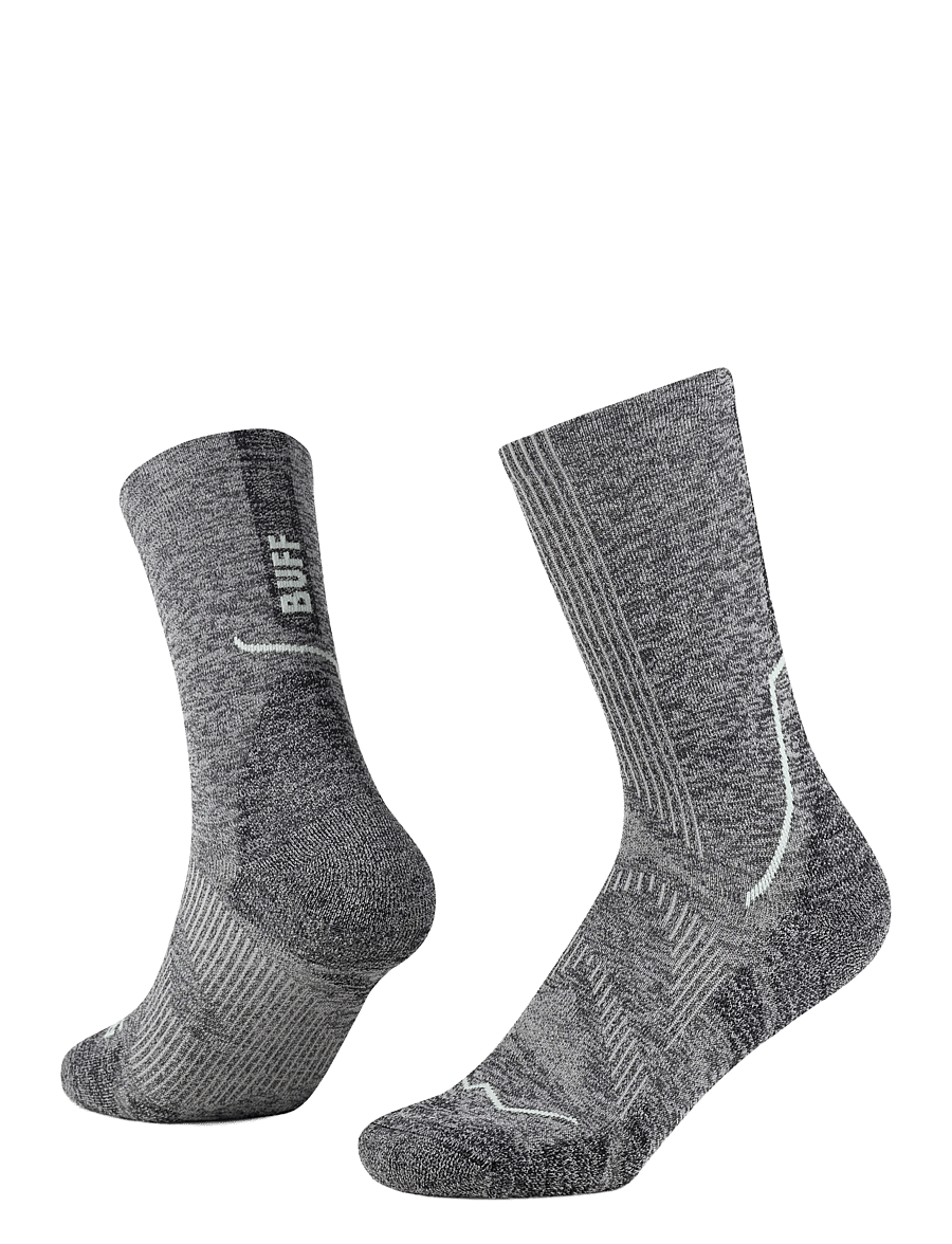 BUFF - Dryflx Crew Socks - sportstrømper - light grey - 0