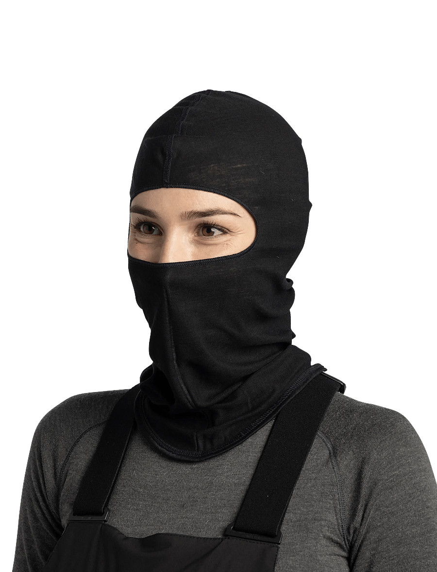 BUFF - Merino Lightweight Balaclava - sturmhaube - solid black - 0