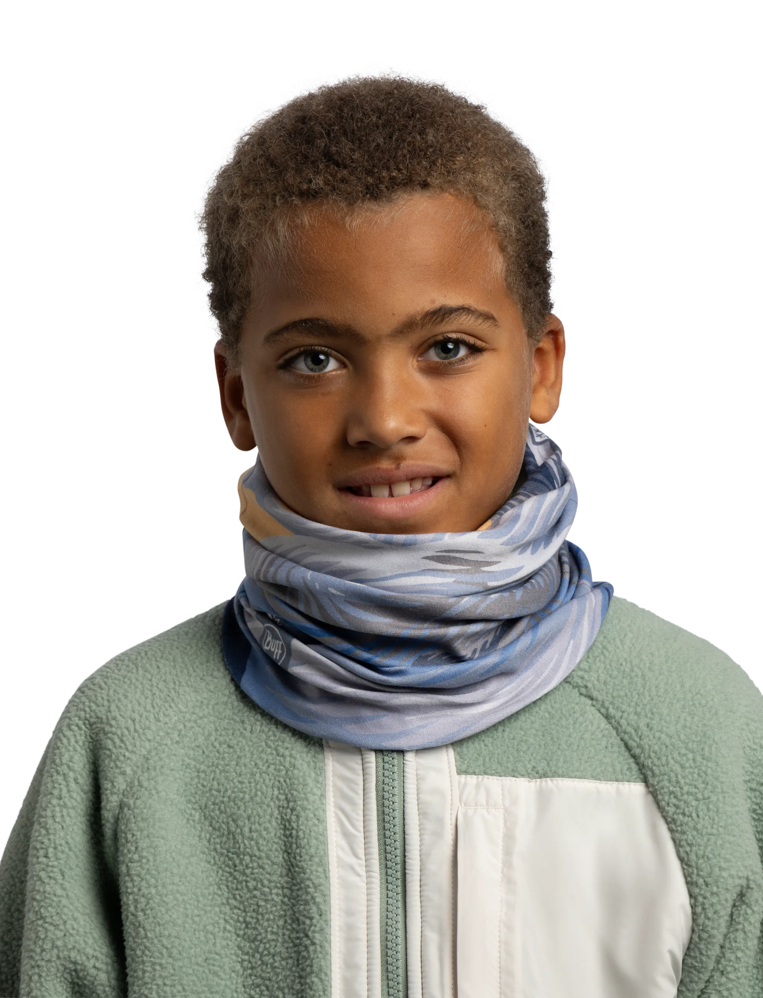 BUFF Thermonet Jr., One Size, Multi/patterned, Tørklæder & Halsvarmere > Halsvarmere, Børn