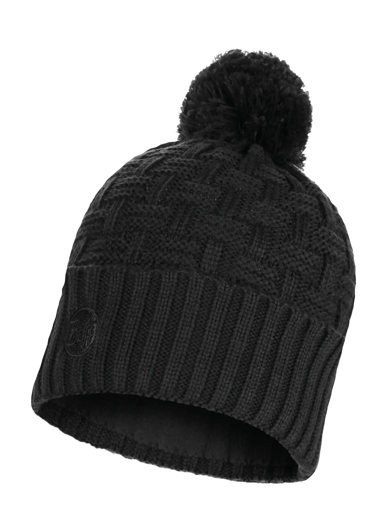 BUFF KNITTED HAT AIRON - Mützen & Caps - BLACK / black