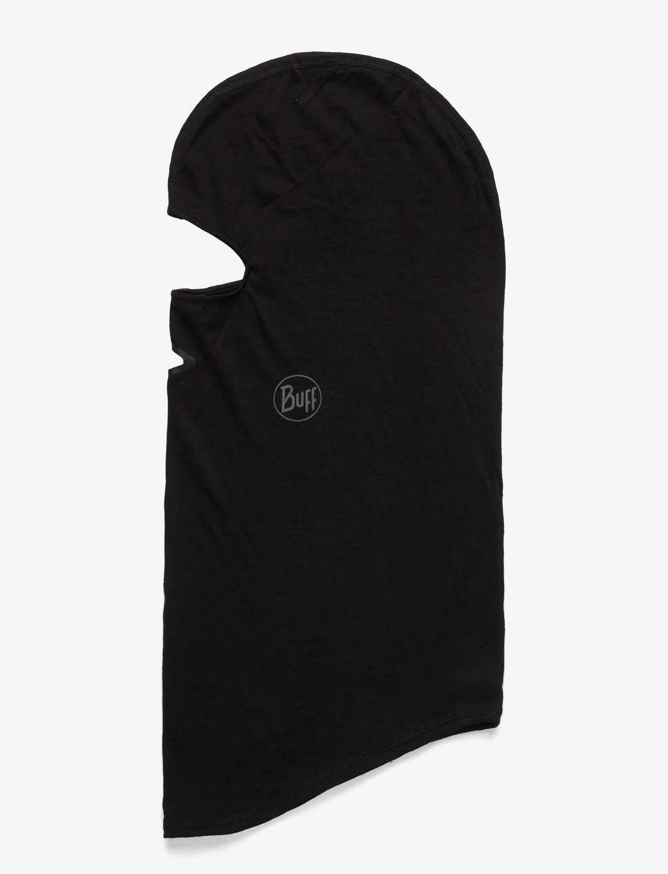BUFF - MERINO LEIGHTWEIGHT  BALACLAVA - solid black - 1