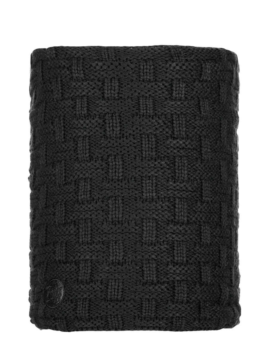 BUFF - KNITTED NECKWARMER AIRON - winterschals - black - 0