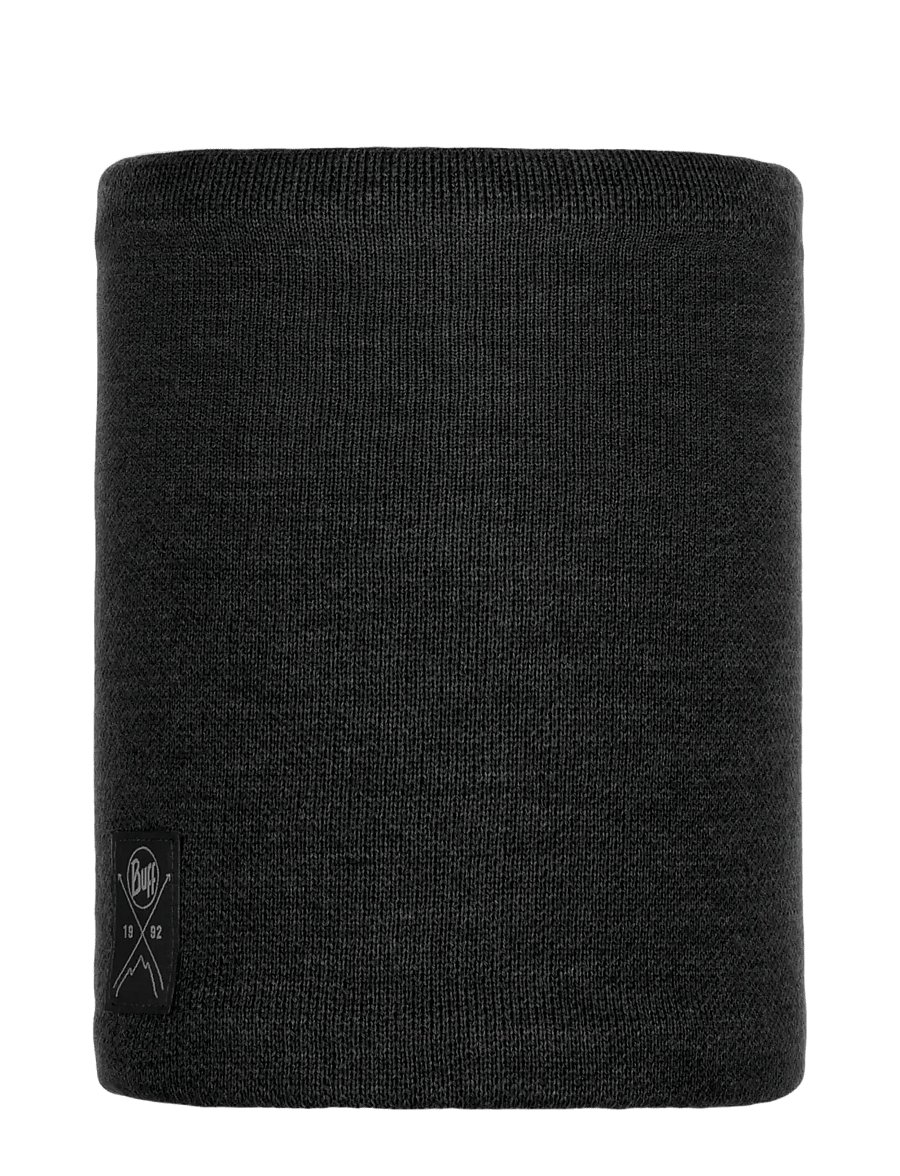 BUFF - KNITTED NECKWARMER NEO - winterschals - black - 0