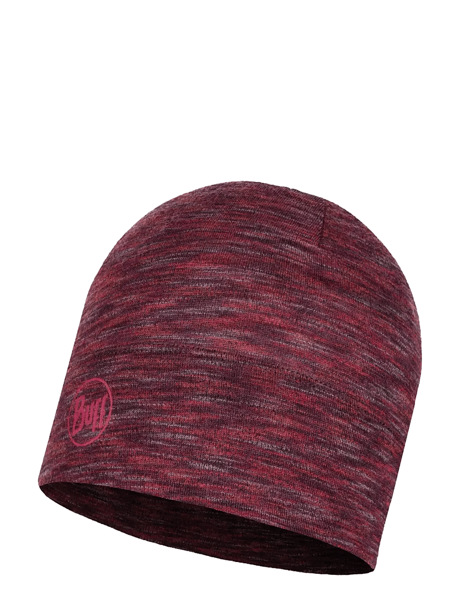 BUFF - MW MERINO BEANIE - mössor - shale grey multi stripes - 0