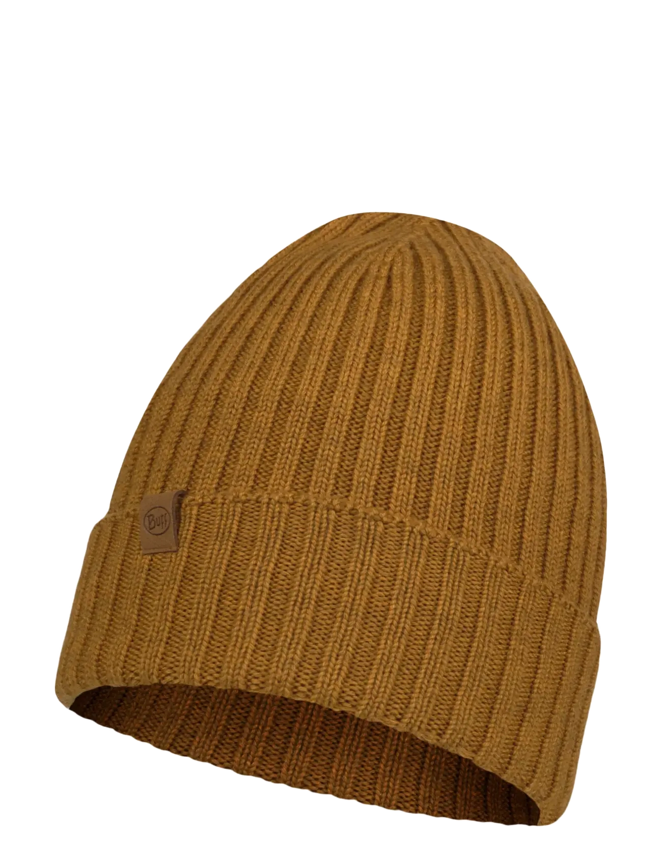 KNITTED BEANIE NORVAL - MUSTARD