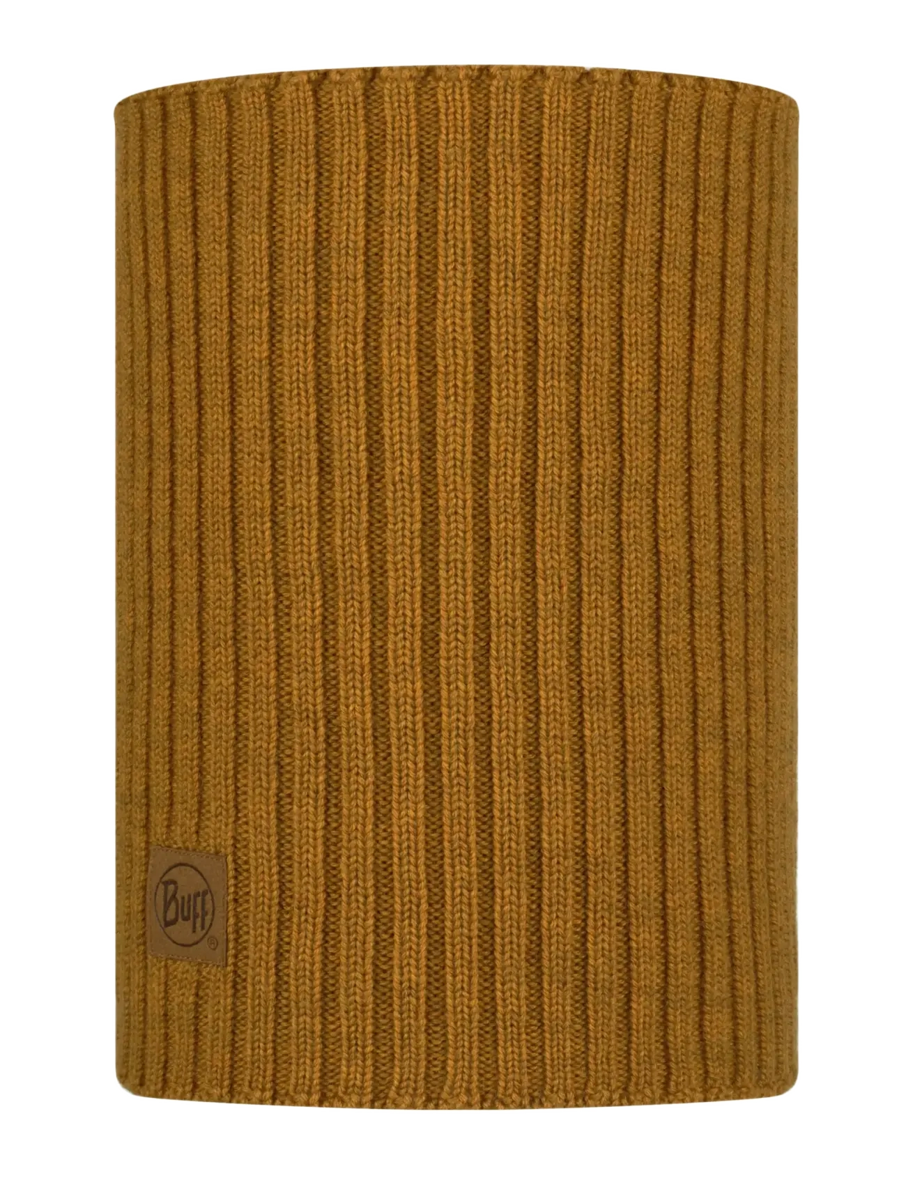 KNITTED NECKWARMER  NORVAL - MUSTARD