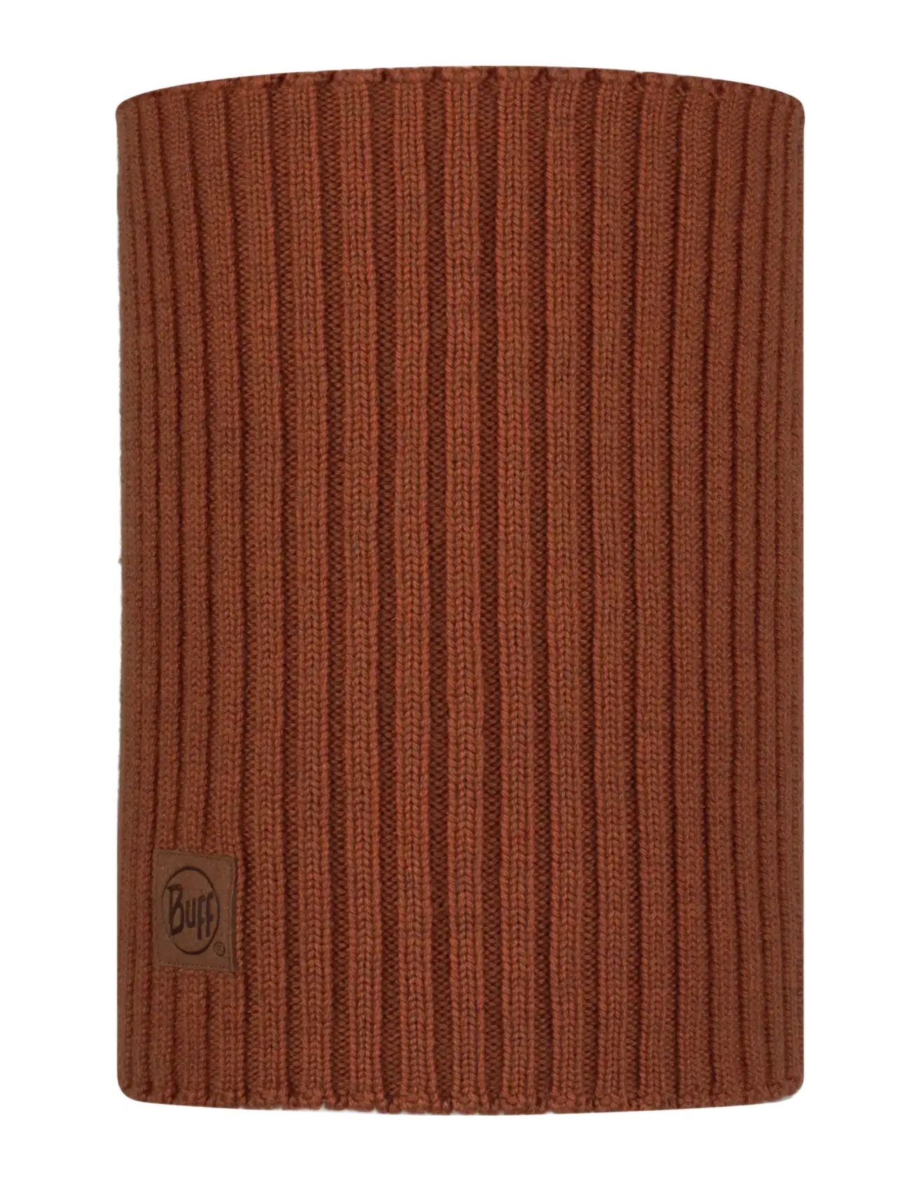 KNITTED NECKWARMER NORVAL - RUSTY