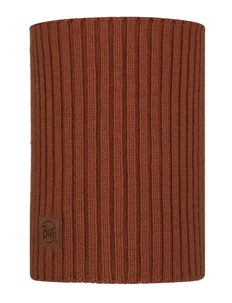 BUFF - KNITTED NECKWARMER NORVAL - winter scarves - rusty - 0