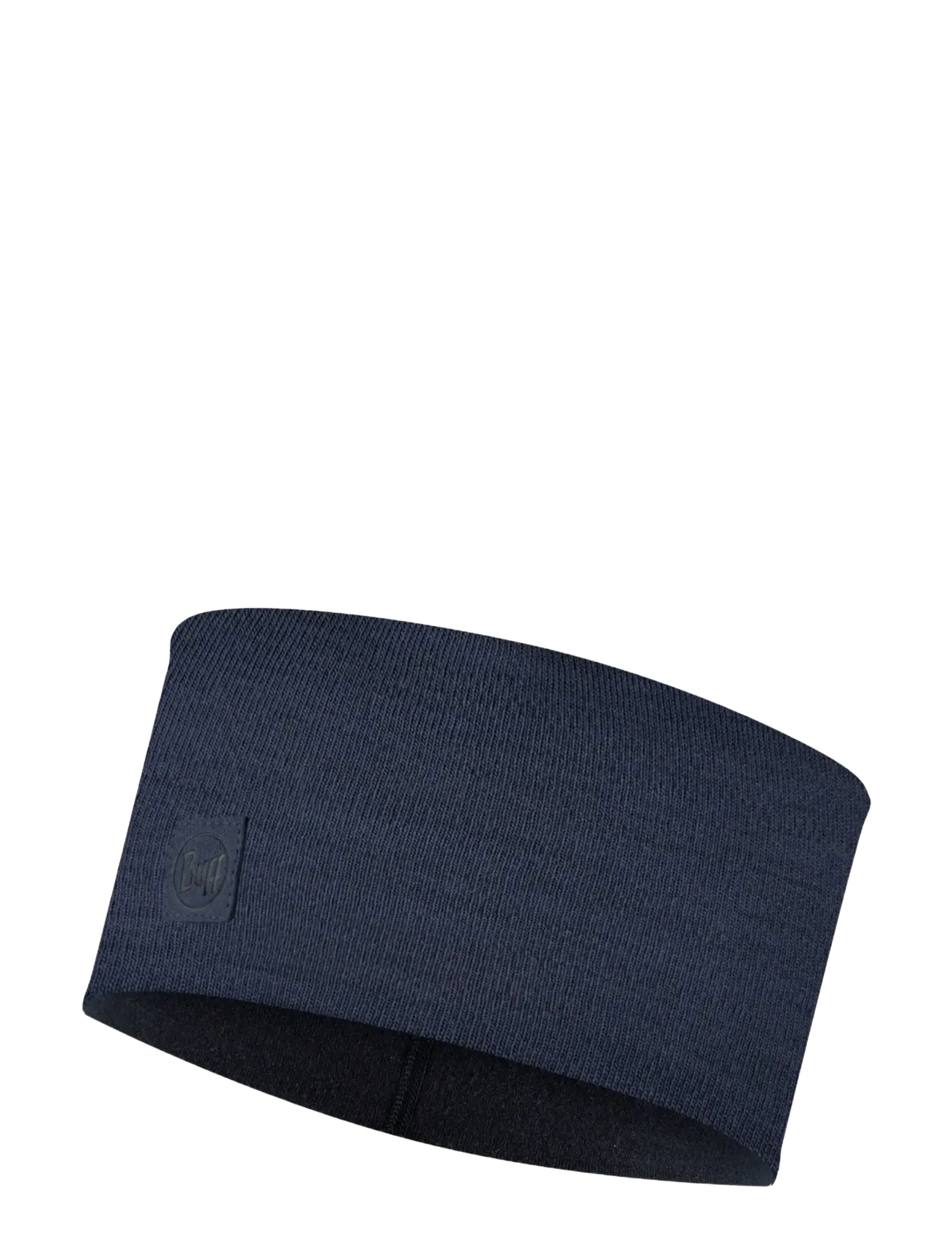 MERINO WIDE HEADBAND - SOLID DENIM