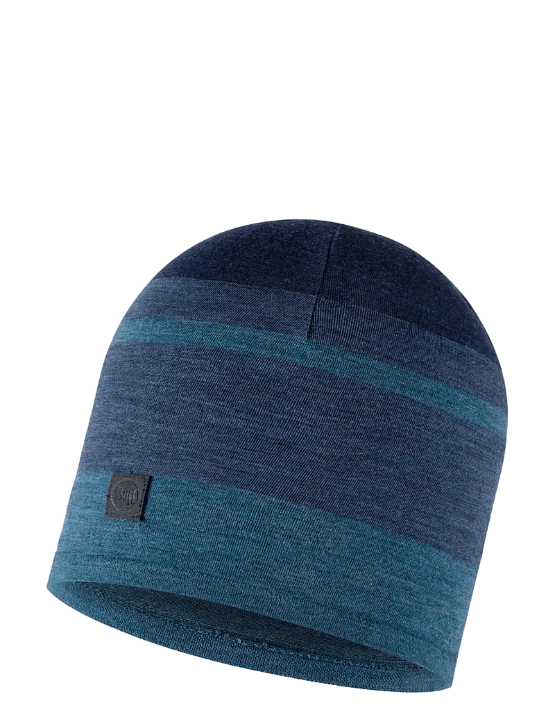 BUFF - MERINO MOVE BEANIE - mützen - denim - 0