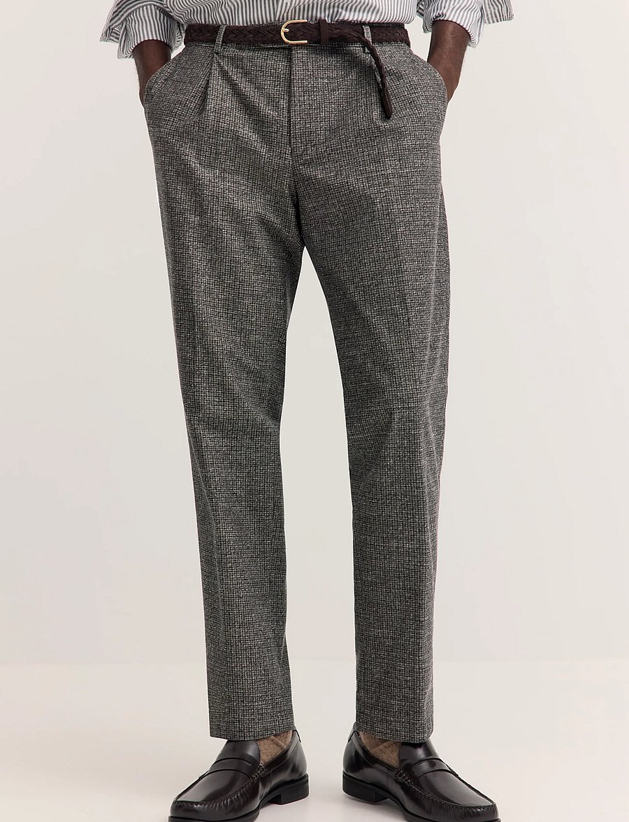 Bugatti - Pants - vabaajapüksid - brown - 0