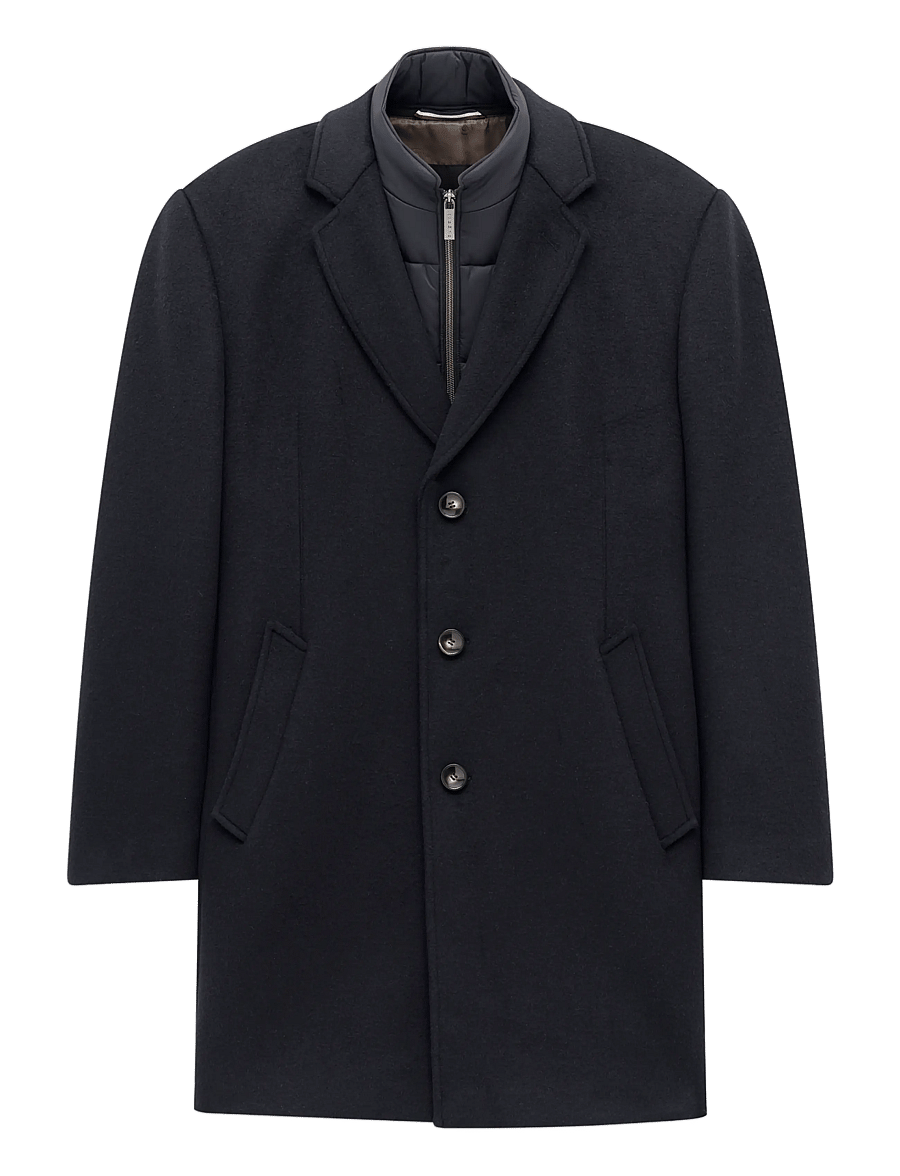 Bugatti - Wool coat - winterjacken - navy blue - 0