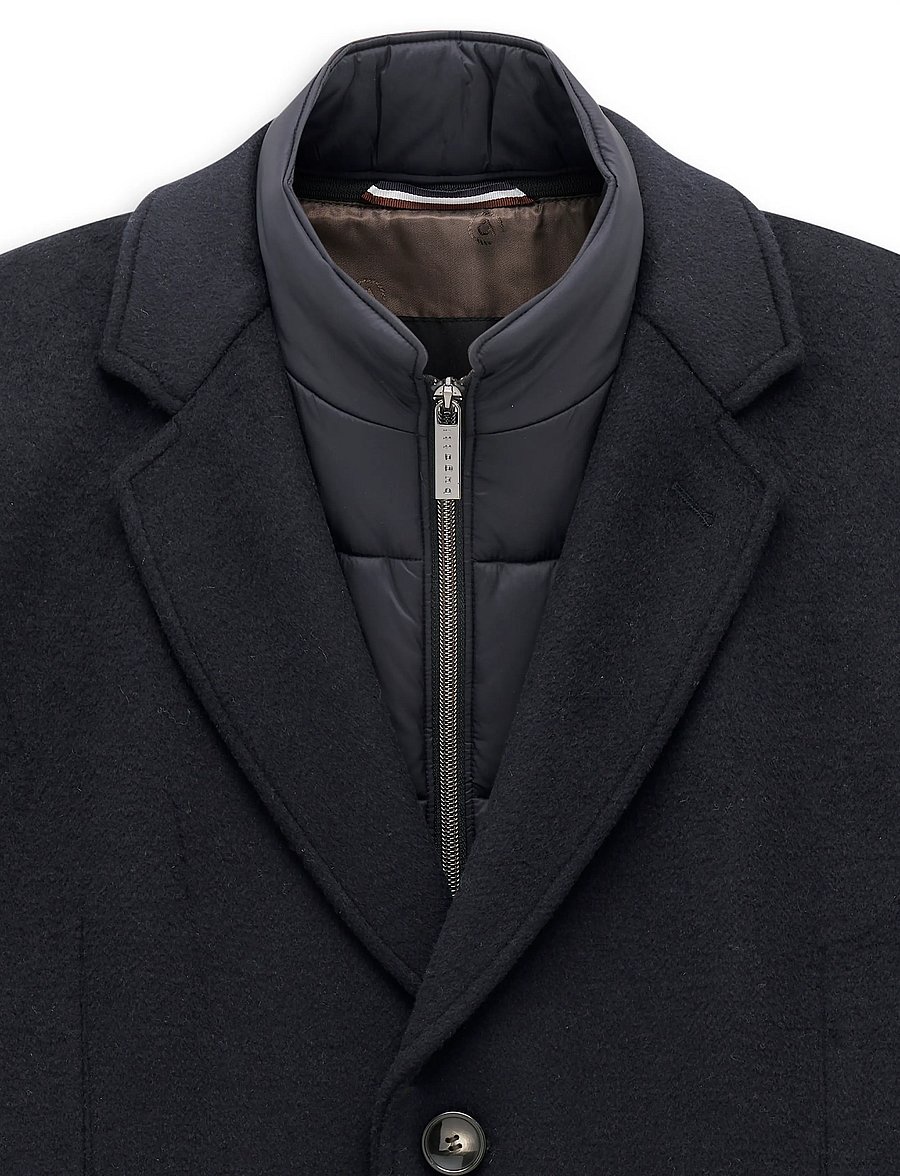 Bugatti - Wool coat - winterjacken - navy blue - 2