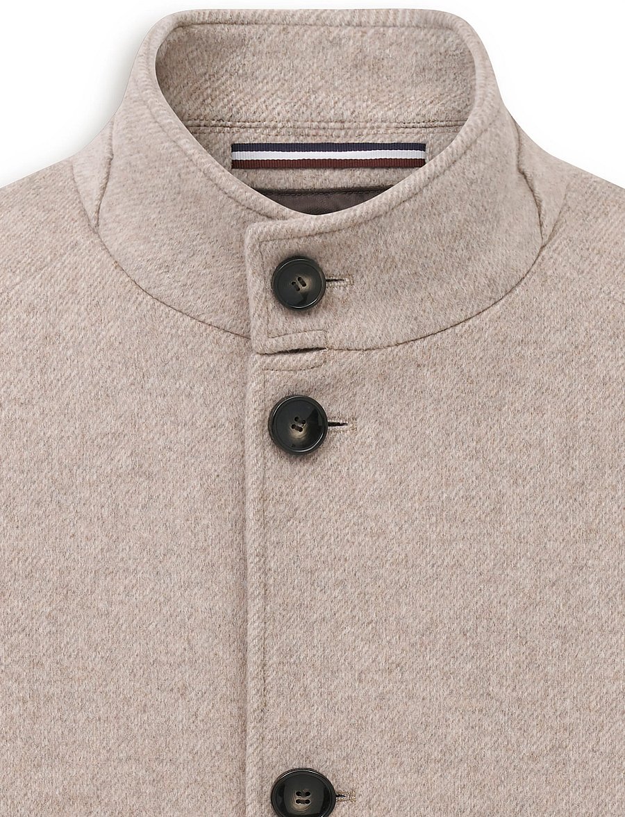 Bugatti - Wool coat - winterjacken - beige - 2