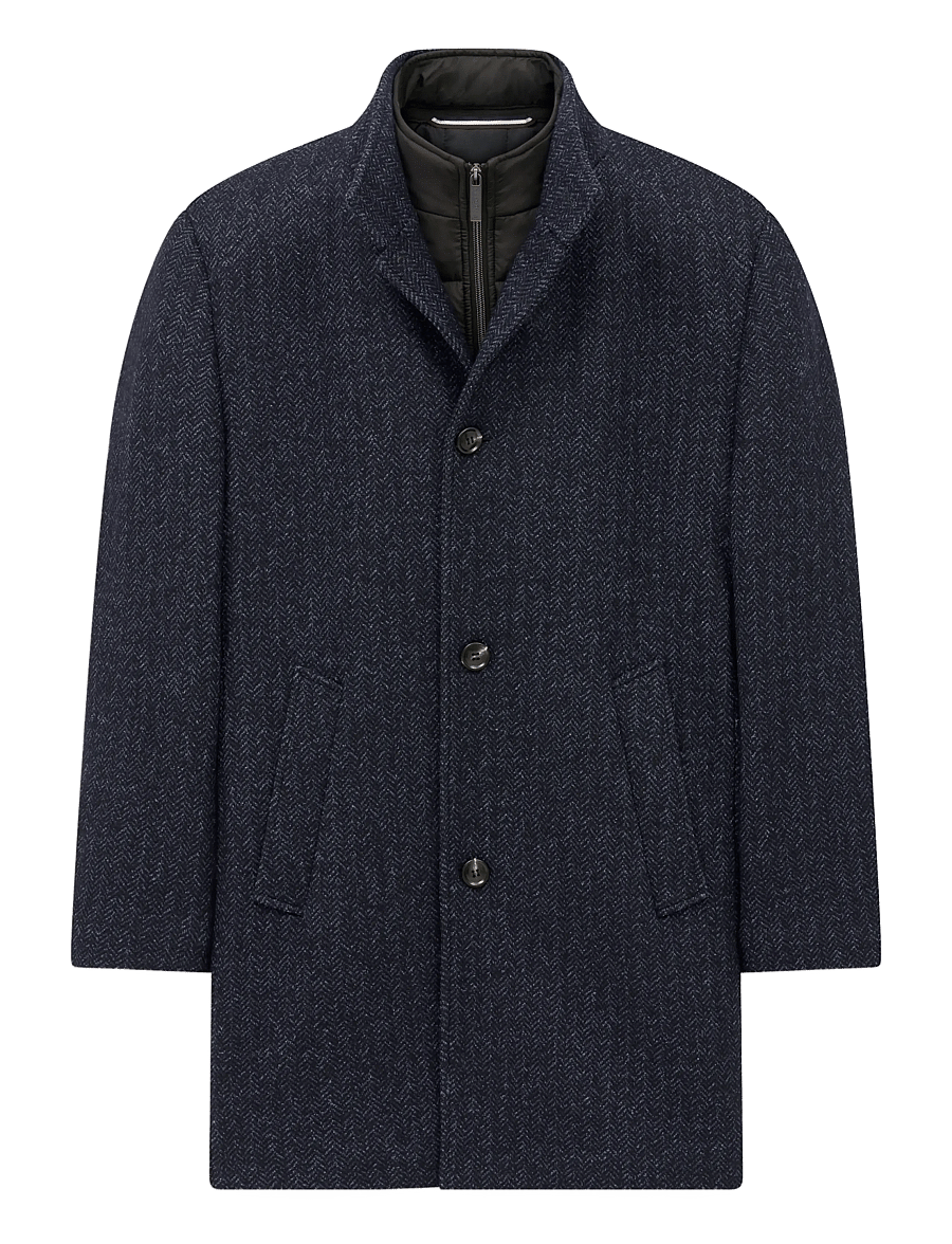 Bugatti - Wool coat - wollmäntel - navy blue - 0