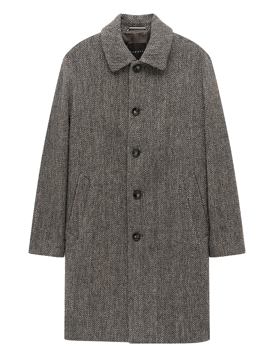 Bugatti - Wool coat - dark grey - 1