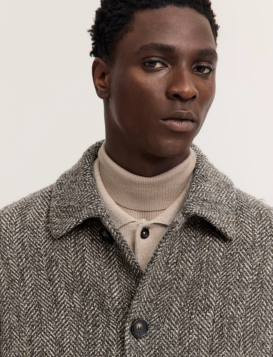 Bugatti - Wool coat - dark grey - 4