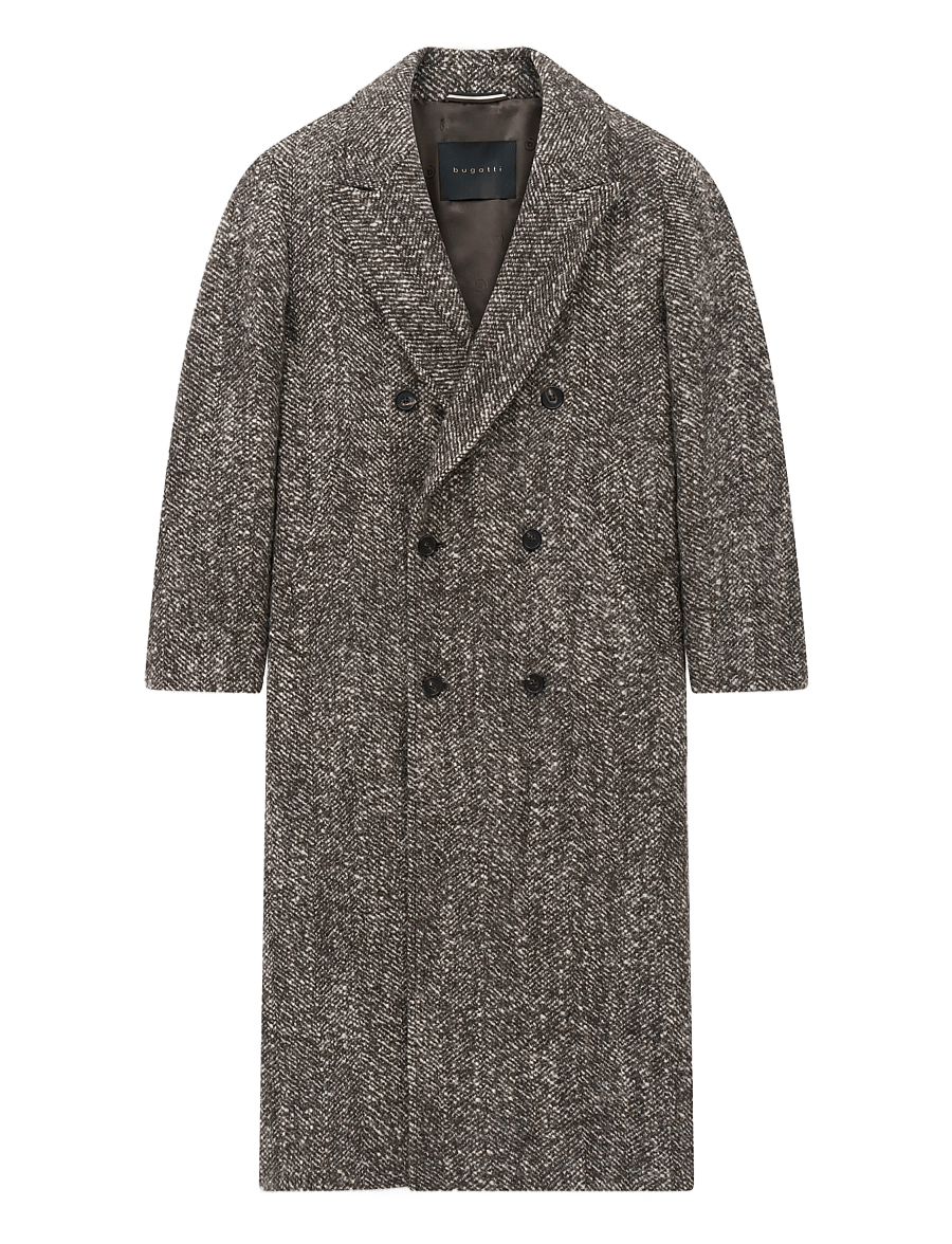 Bugatti - Wool coat - winterjacken - beige - 0