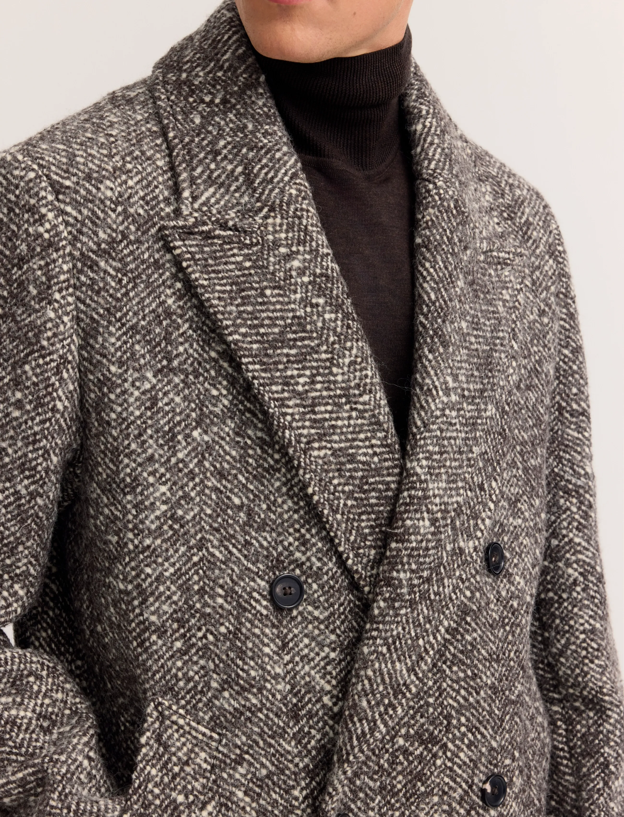 Bugatti - Wool coat - winterjacken - beige - 3