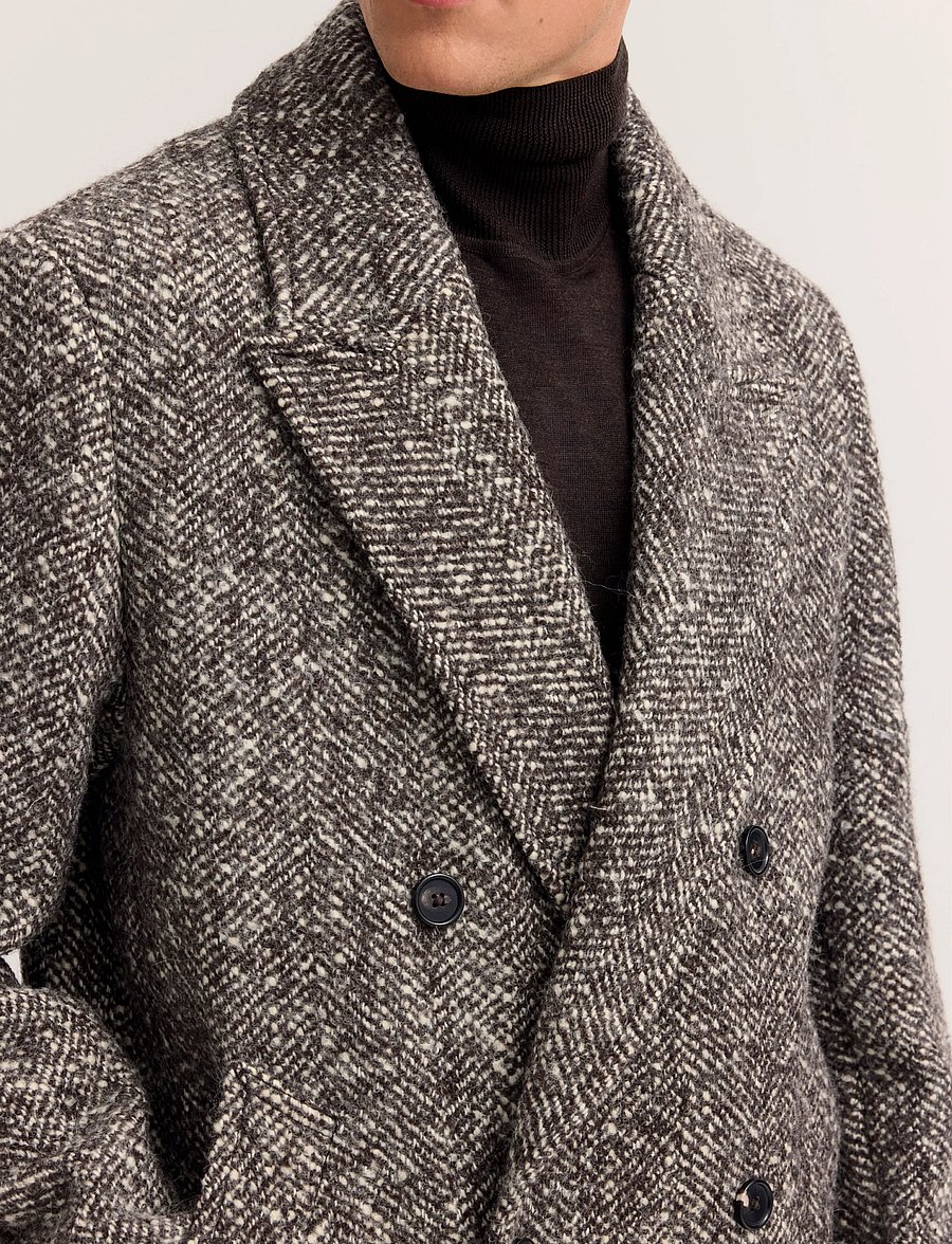 Bugatti - Wool coat - winterjacken - beige - 3