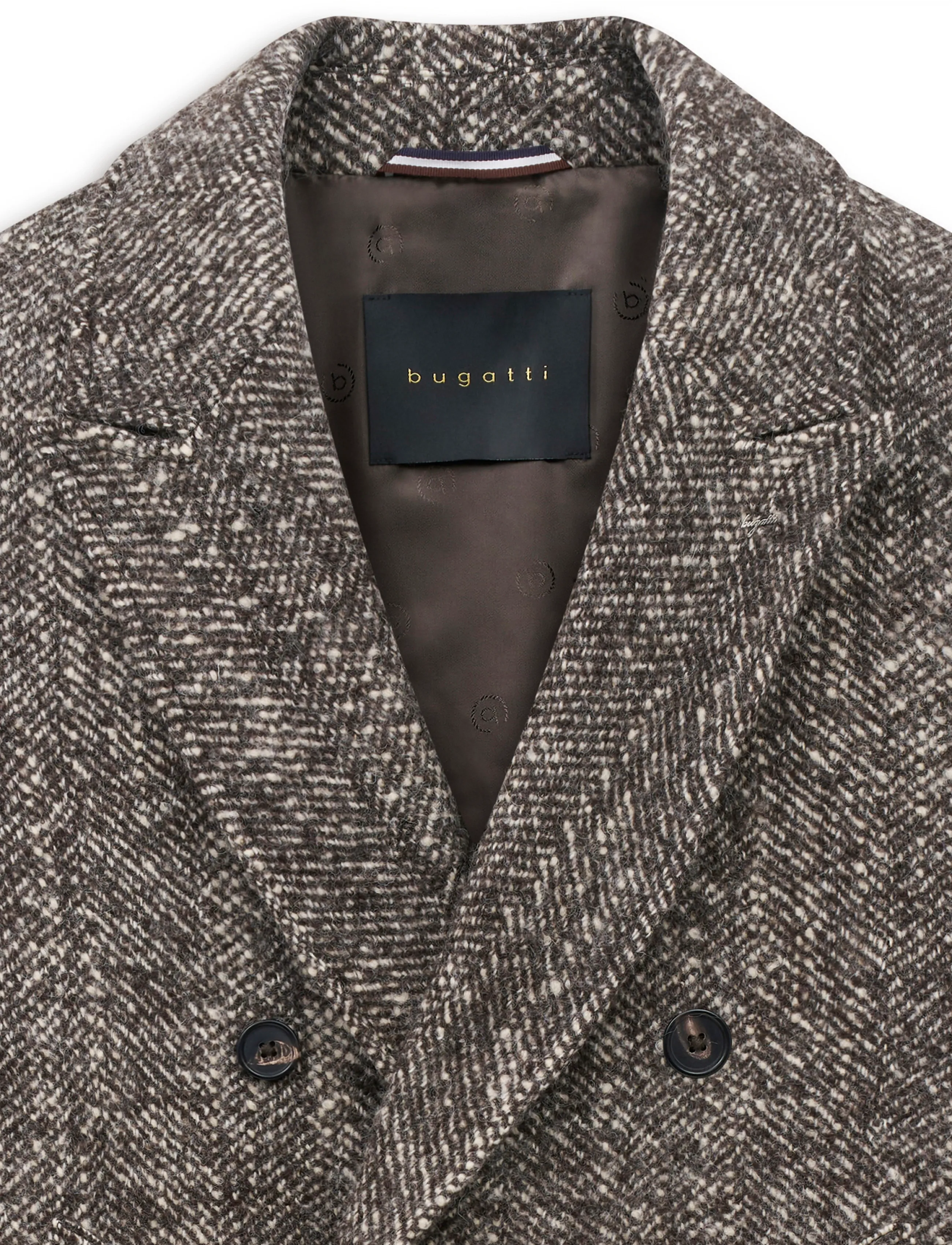 Bugatti - Wool coat - winterjacken - beige - 5