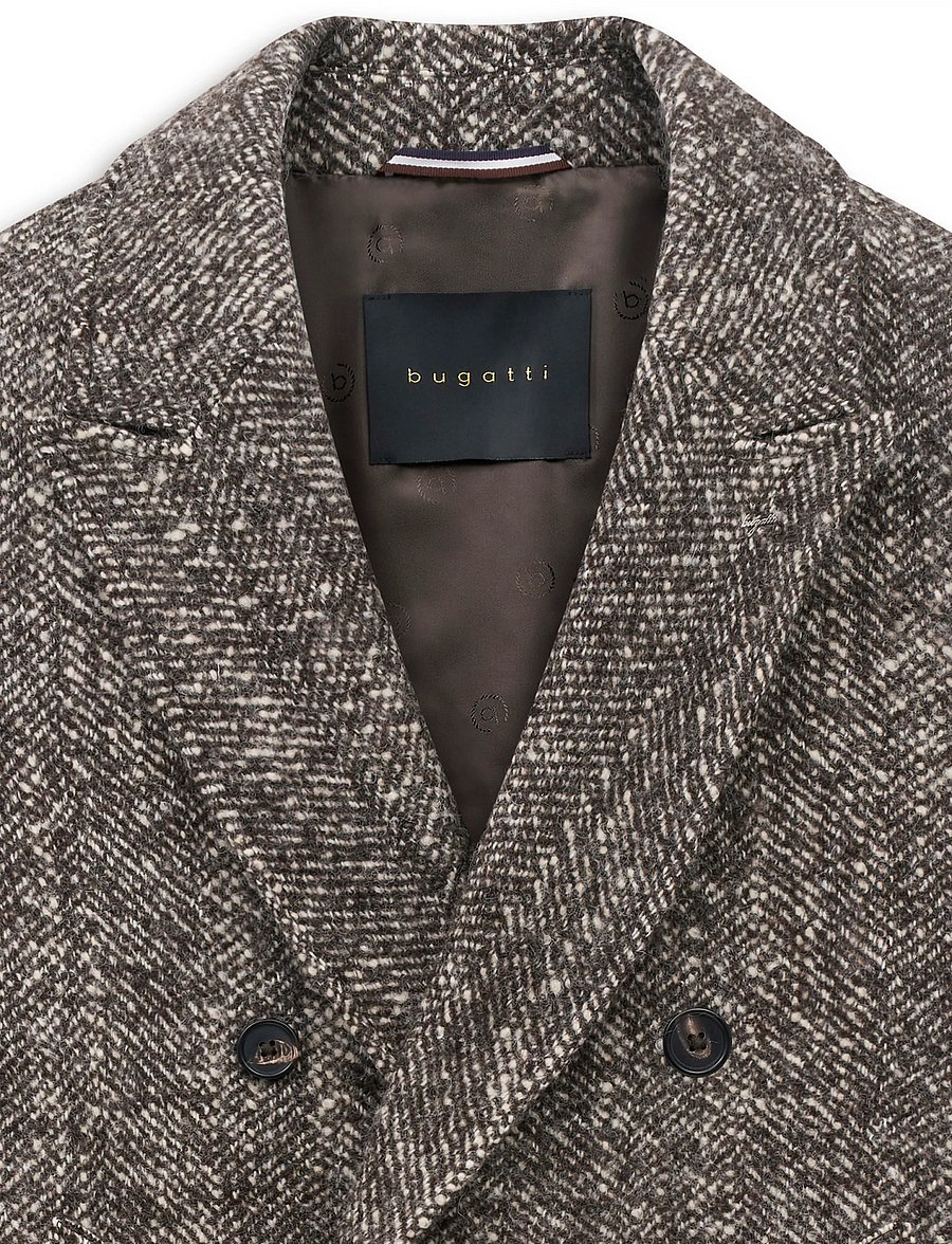 Bugatti - Wool coat - winterjacken - beige - 5