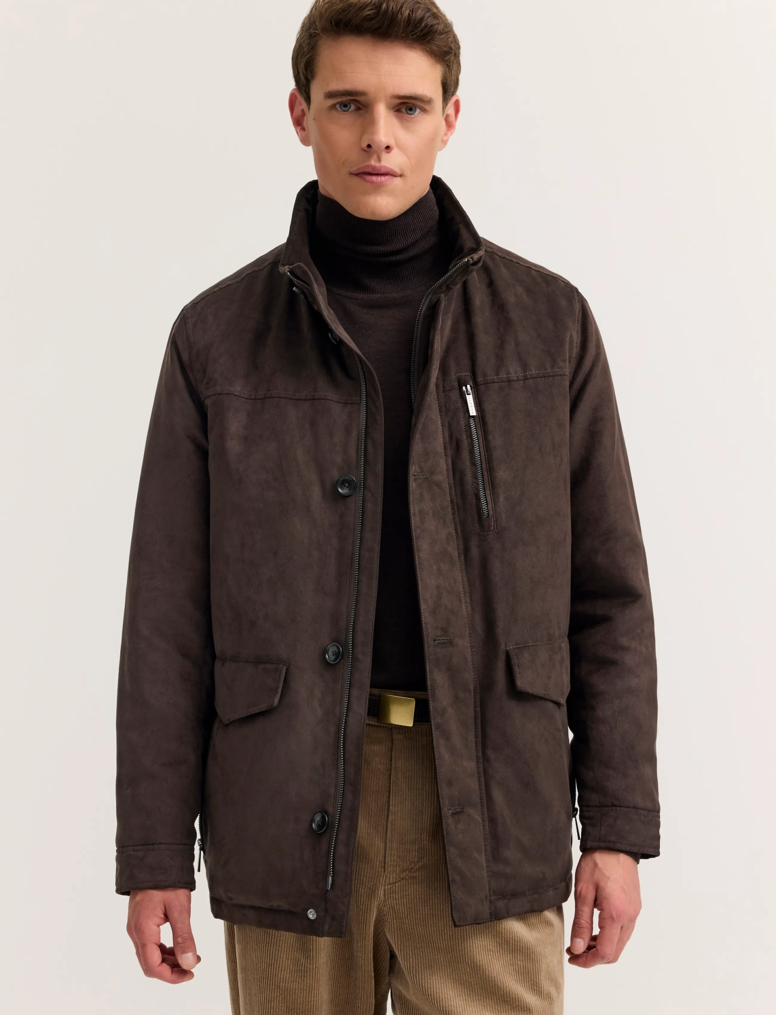 Bugatti Jacket - Jakker - BROWN / brown