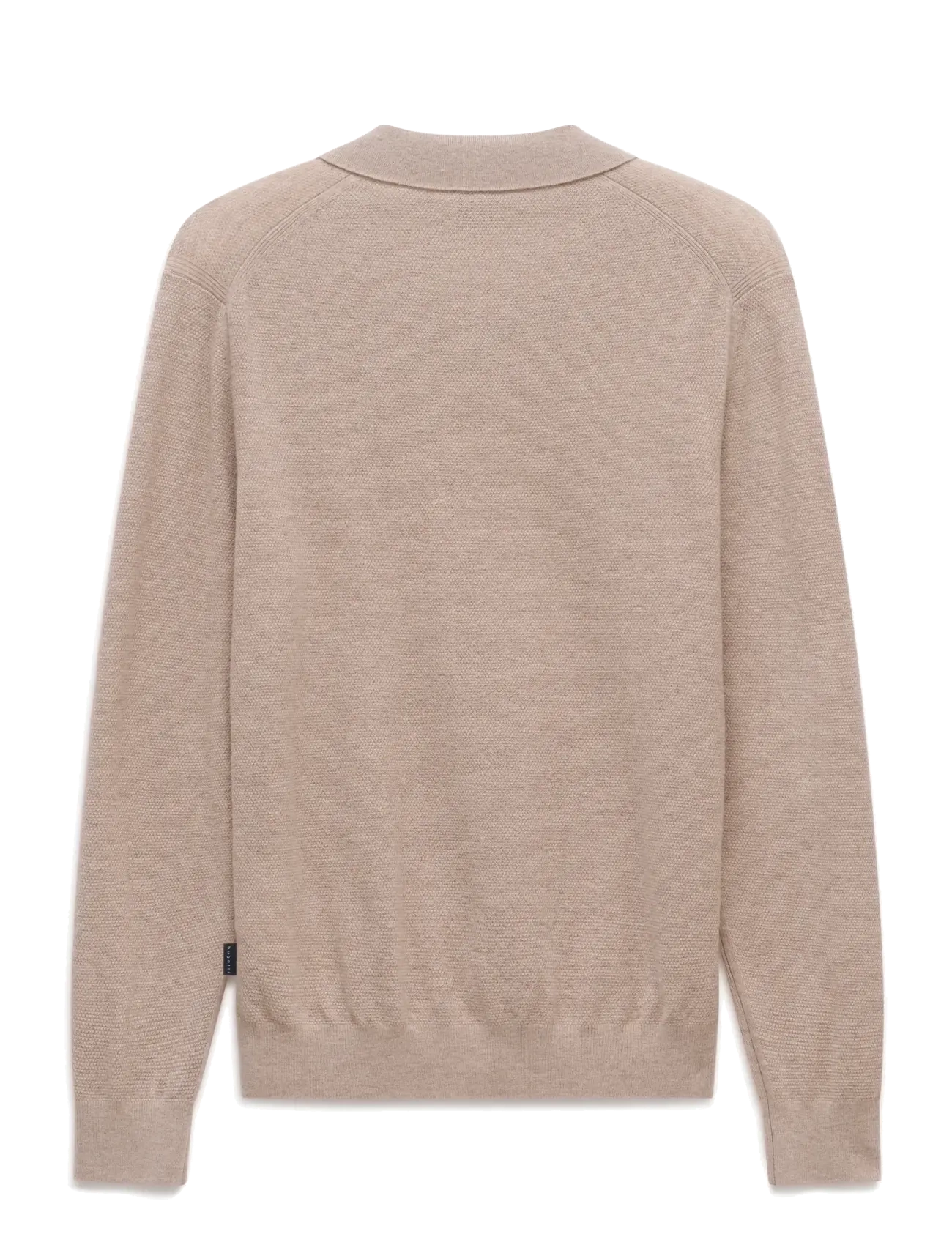 Bugatti - Long sleeve Polo shirt - beige - 2