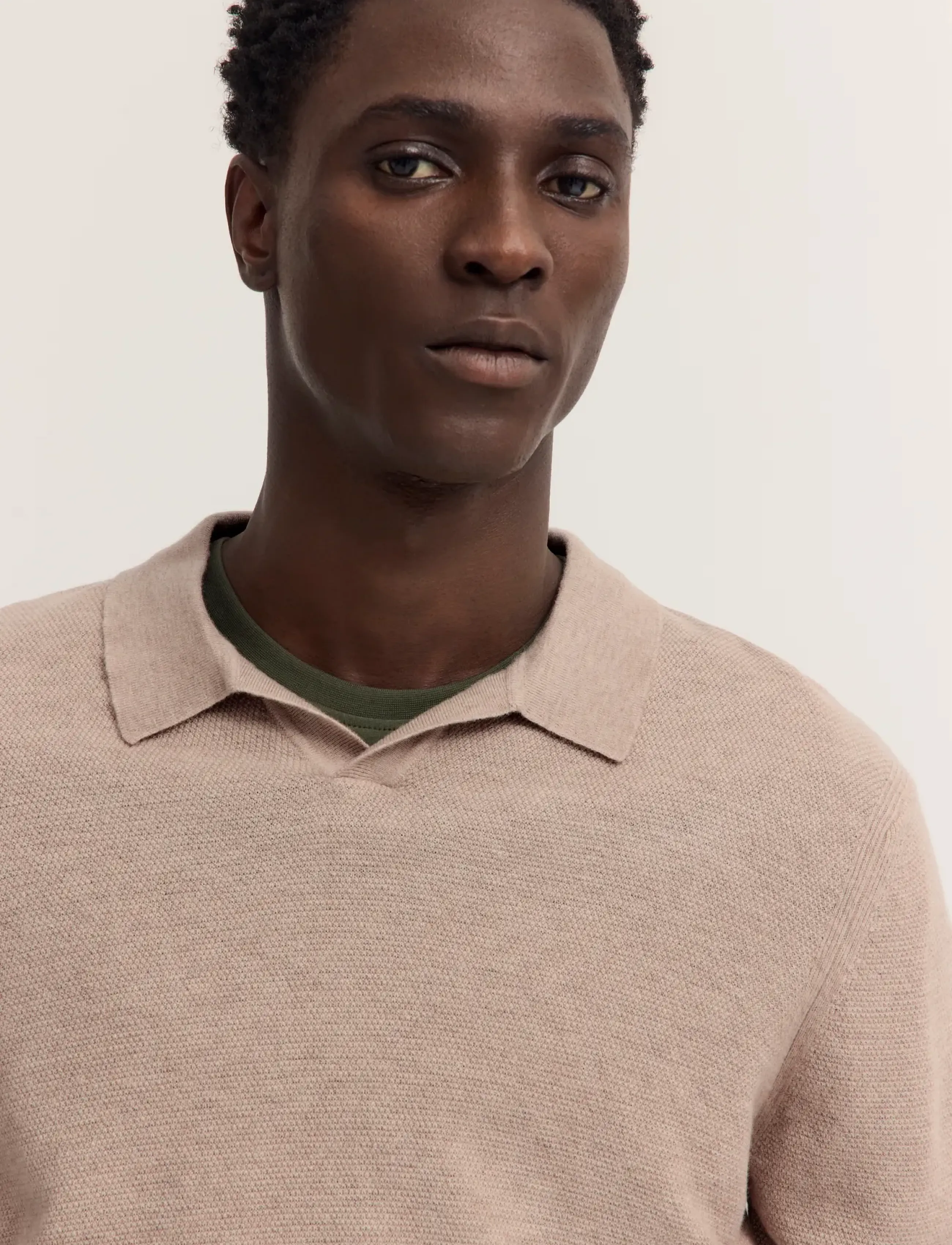 Bugatti - Long sleeve Polo shirt - beige - 4