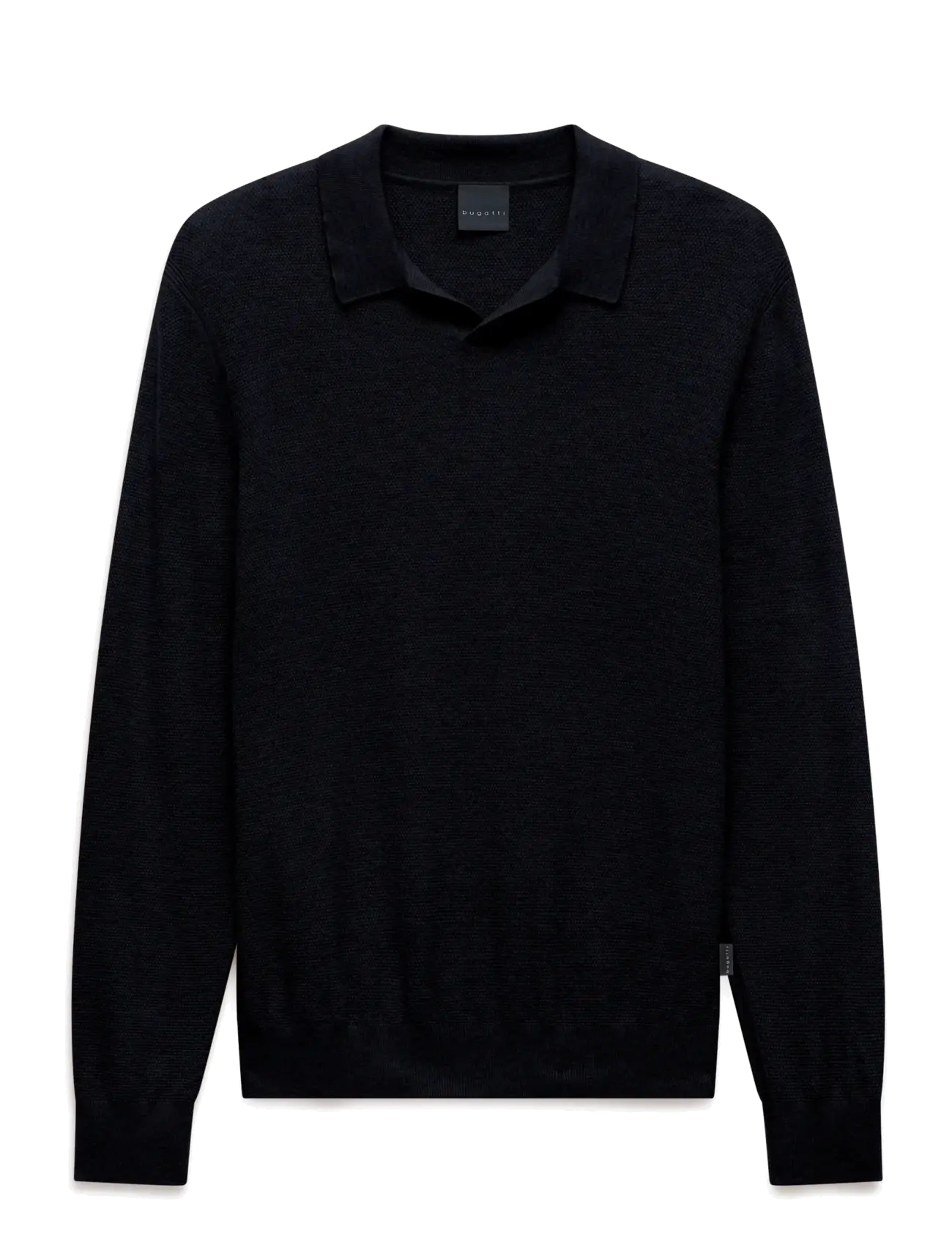 Bugatti Long sleeve Polo shirt - Kleidung - NAVY BLUE / navy