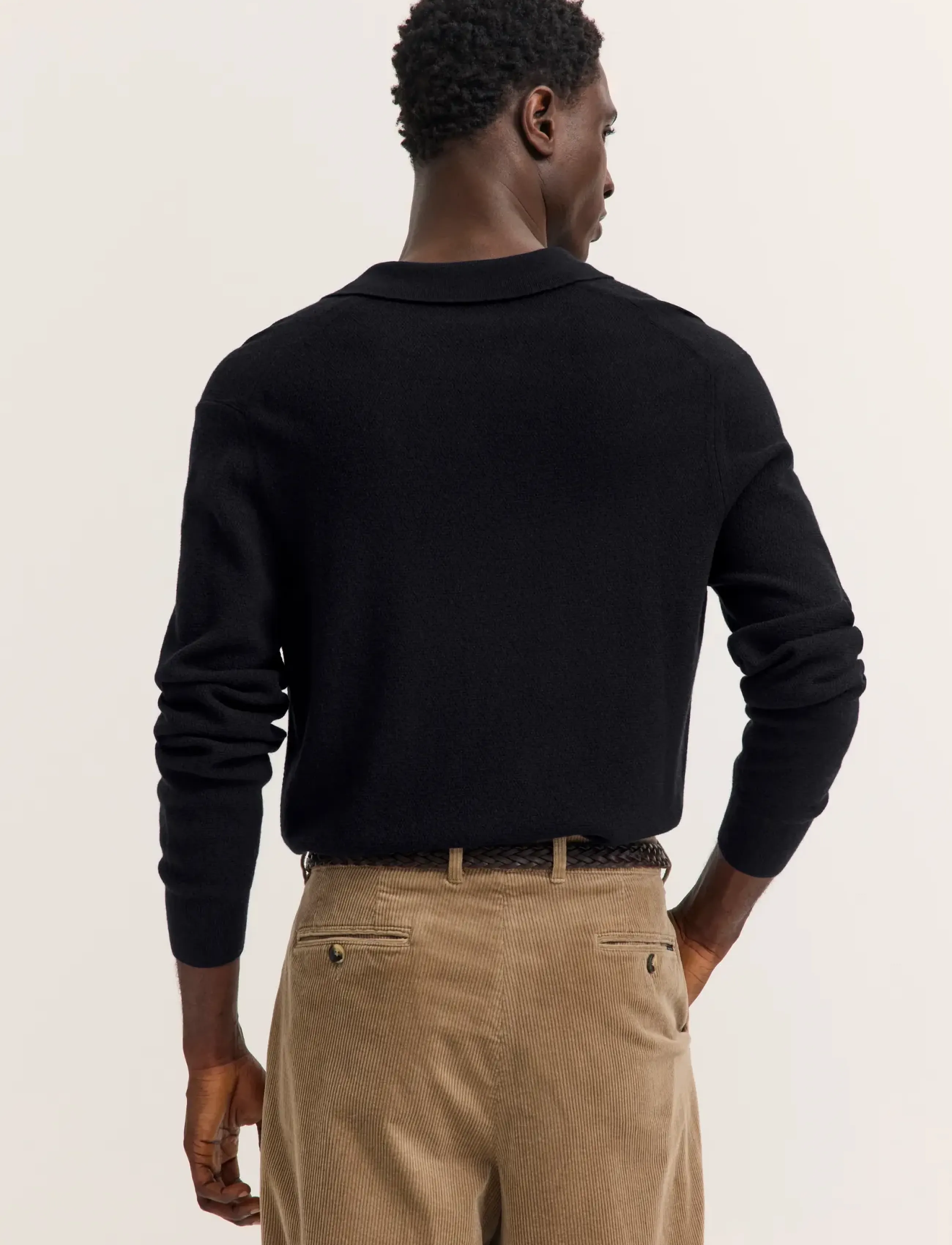Bugatti - Long sleeve Polo shirt - navy blue - 3