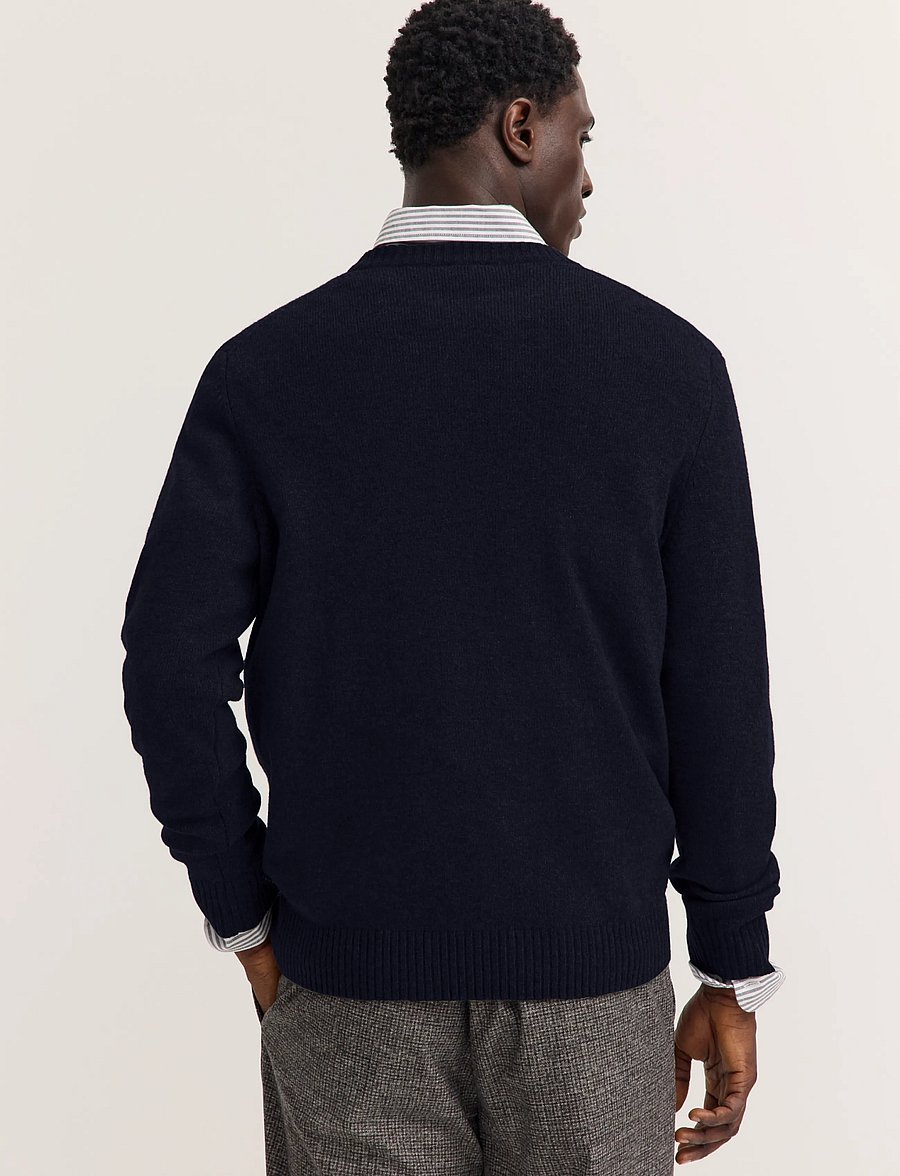 Bugatti - Pullover crew neck - Ümara kaelusega - brown - 3