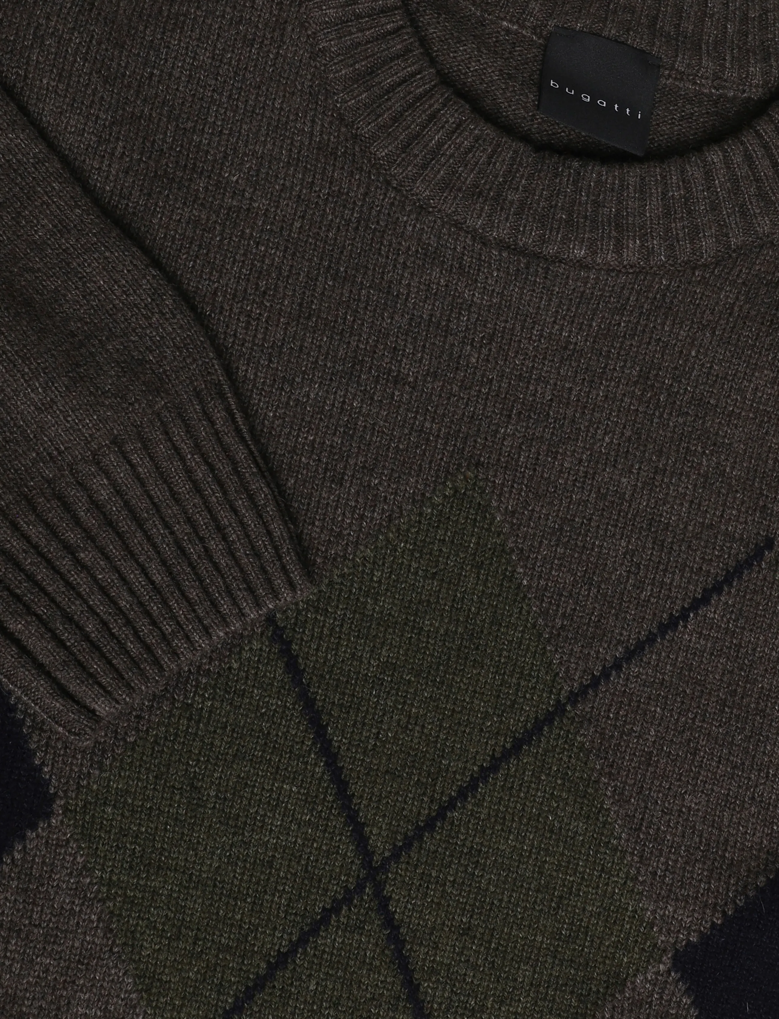 Bugatti - Pullover crew neck - brown - 5