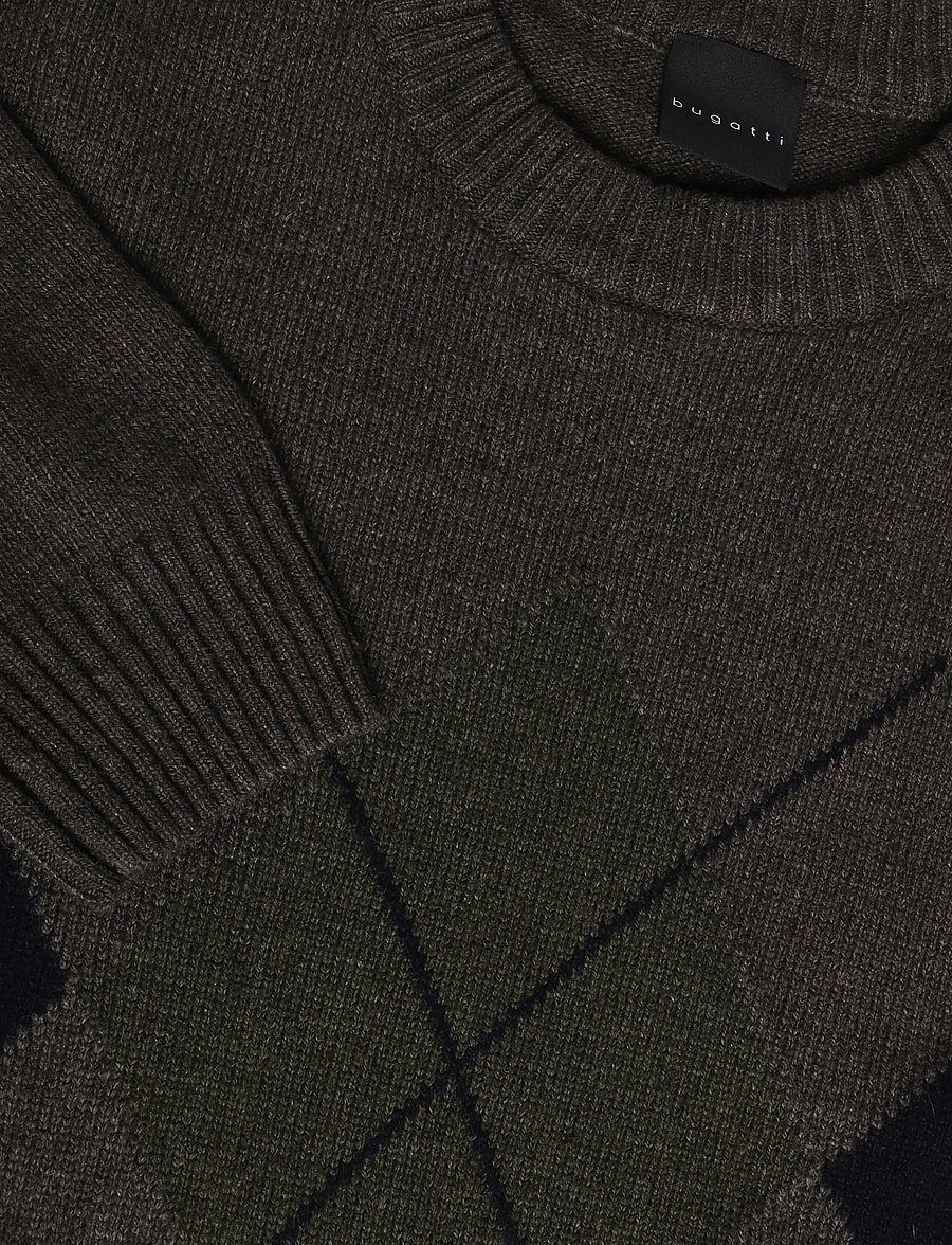 Bugatti - Pullover crew neck - Ümara kaelusega - brown - 5