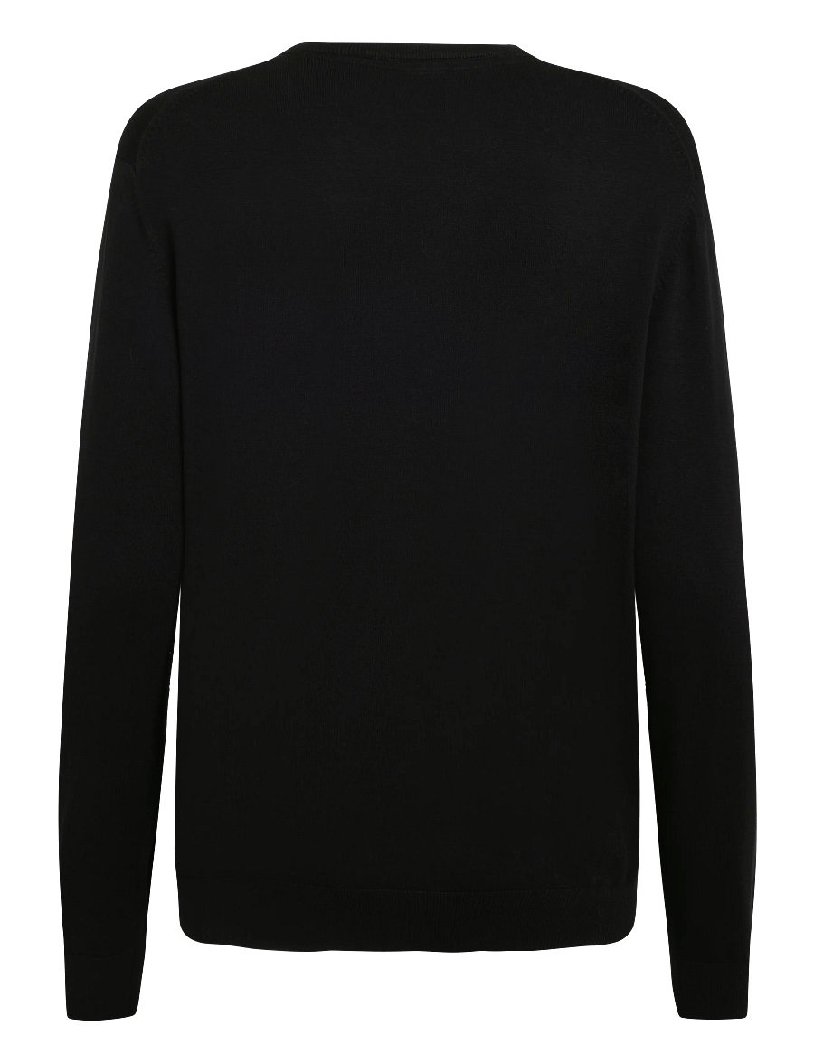 Bugatti - Jumper Crew Neck - rundhalsad - black - 2