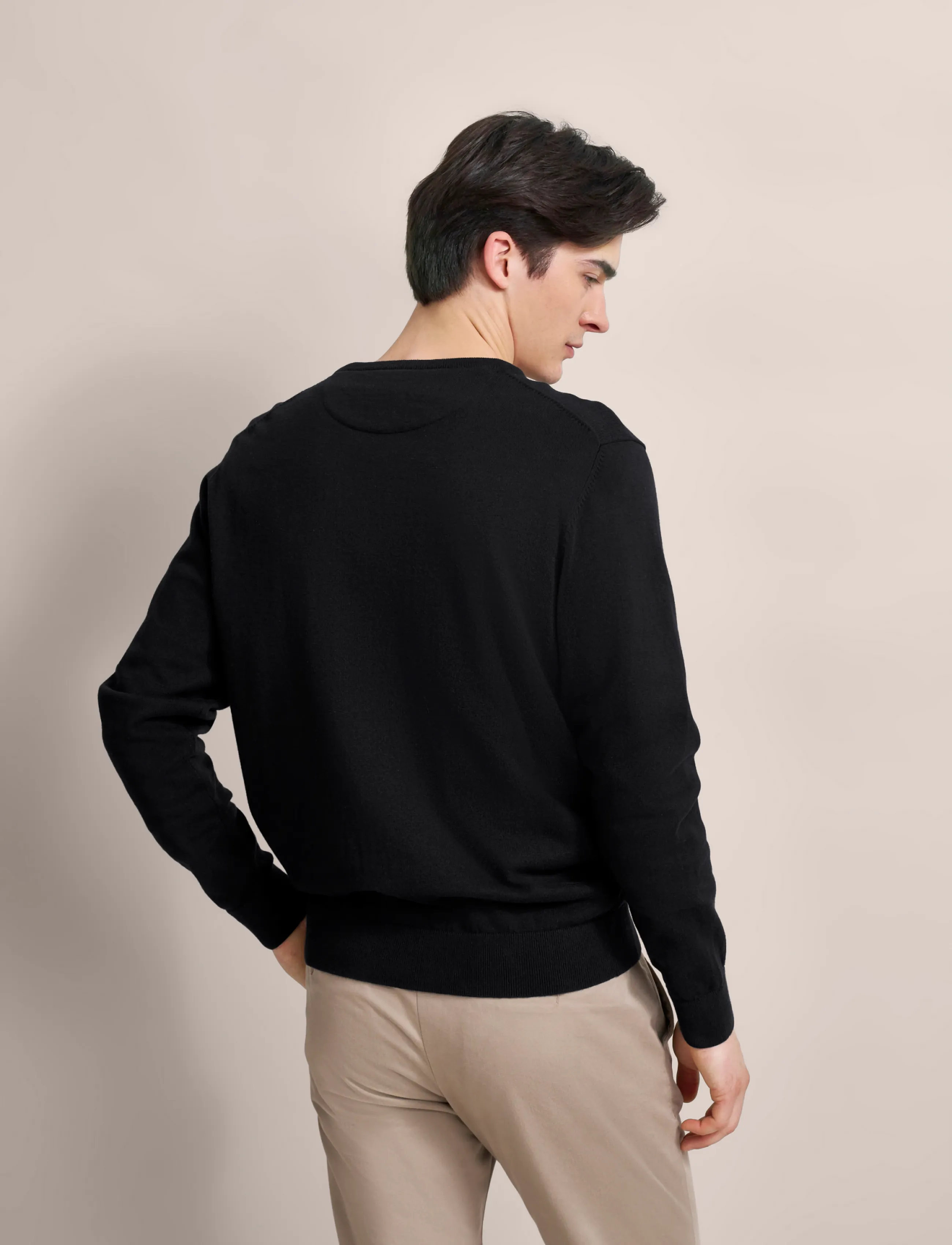 Bugatti - Jumper Crew Neck - black - 3
