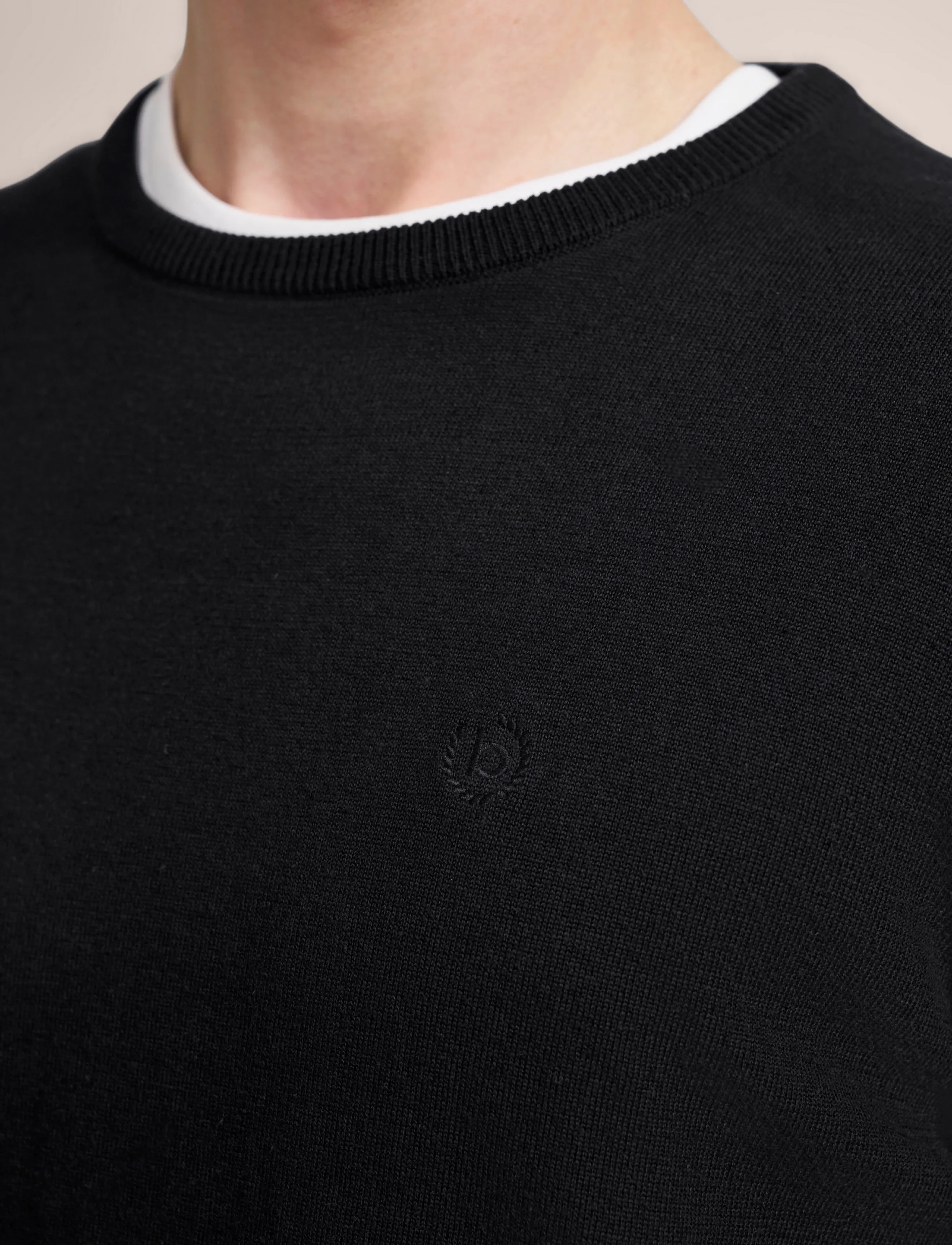 Bugatti - Jumper Crew Neck - black - 4