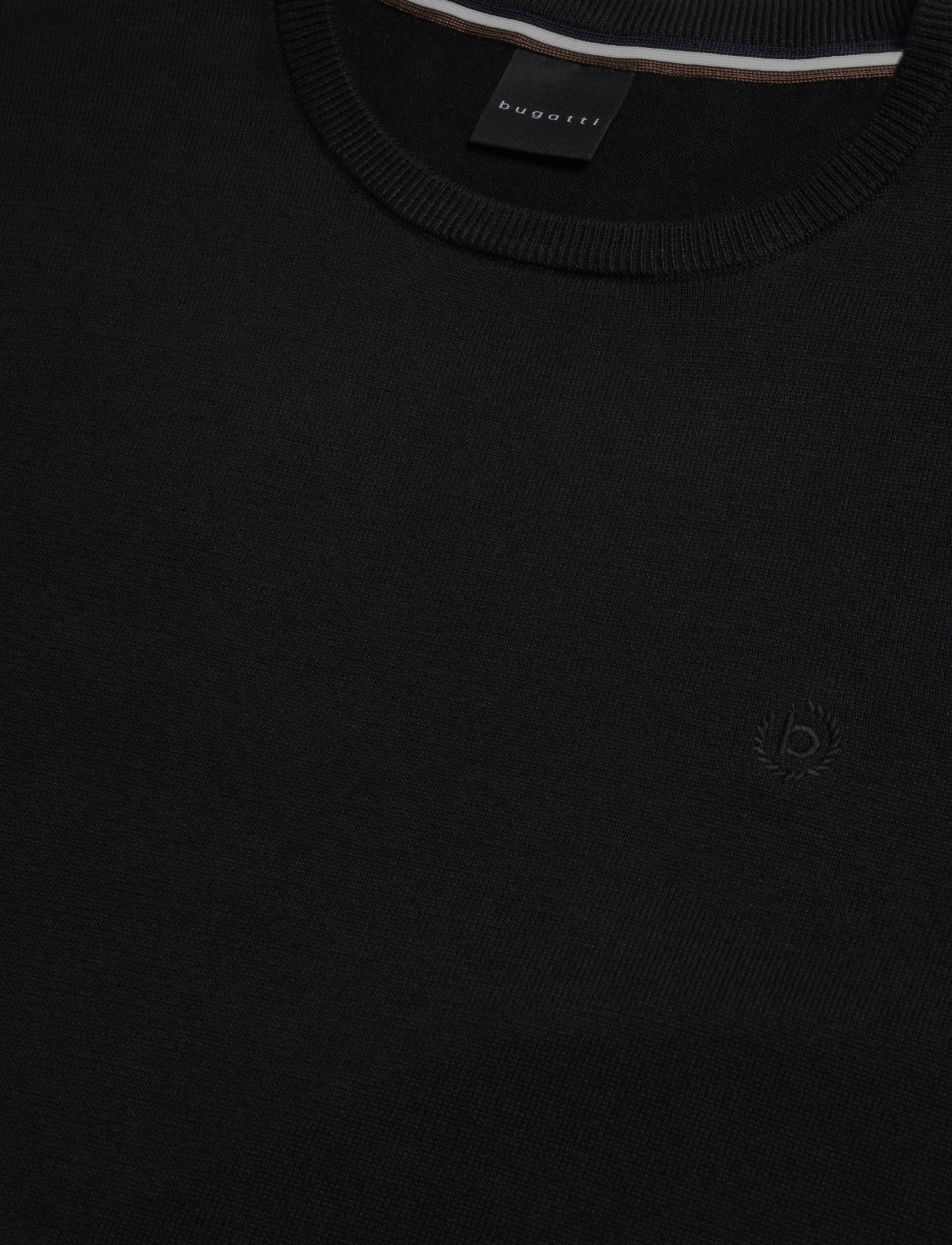 Bugatti - Jumper Crew Neck - black - 5