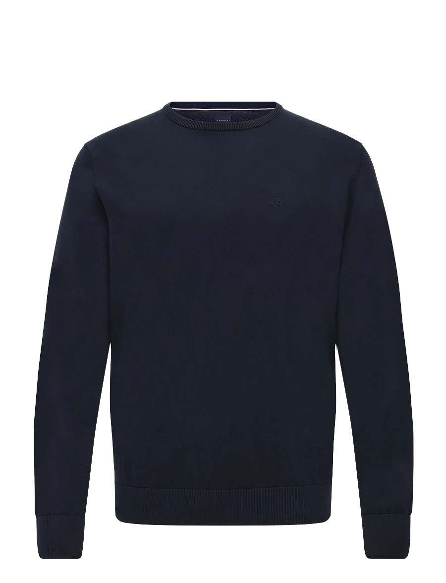 Bugatti - Jumper Crew Neck - round necks - marine - 1