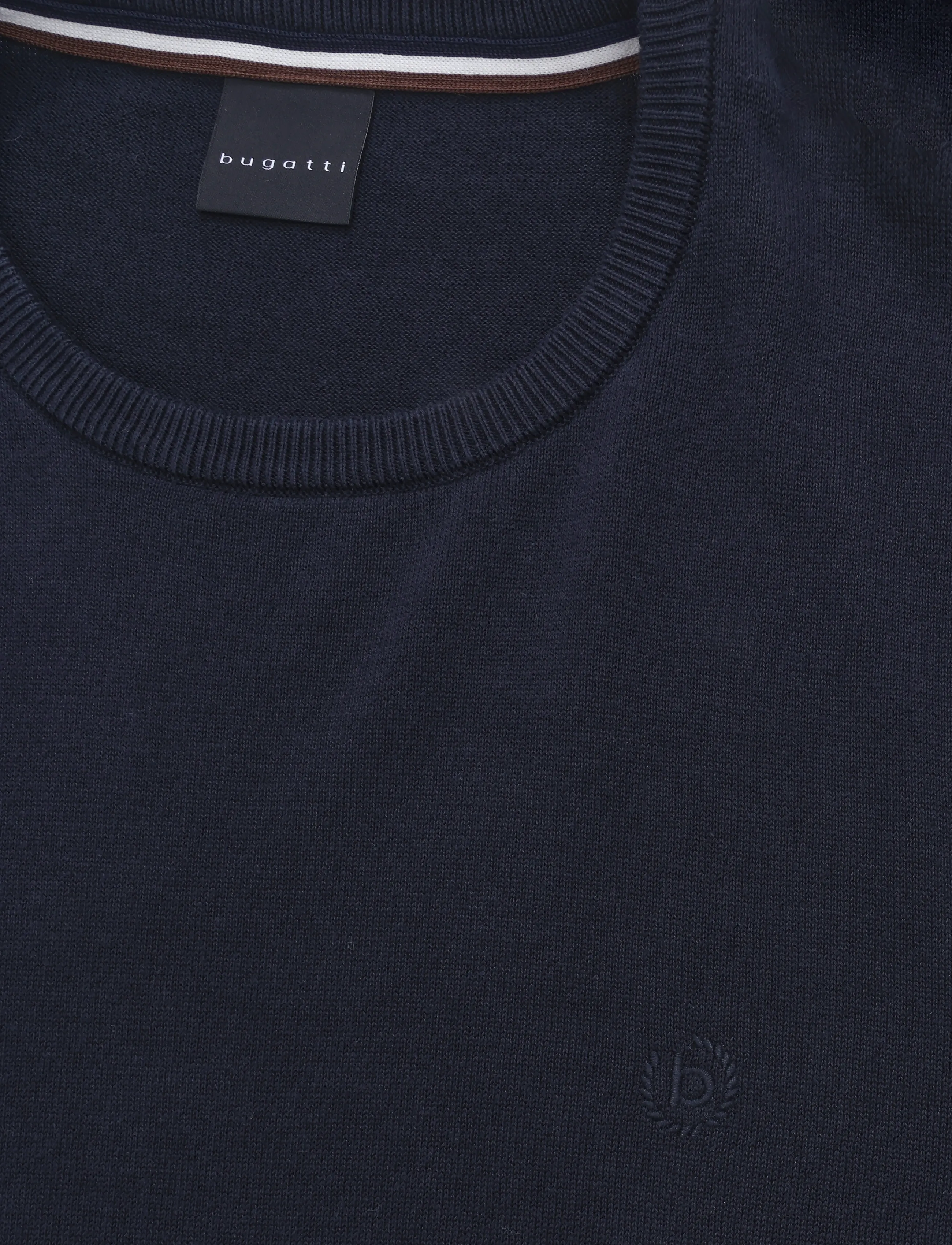 Bugatti - Jumper Crew Neck - round necks - marine - 5