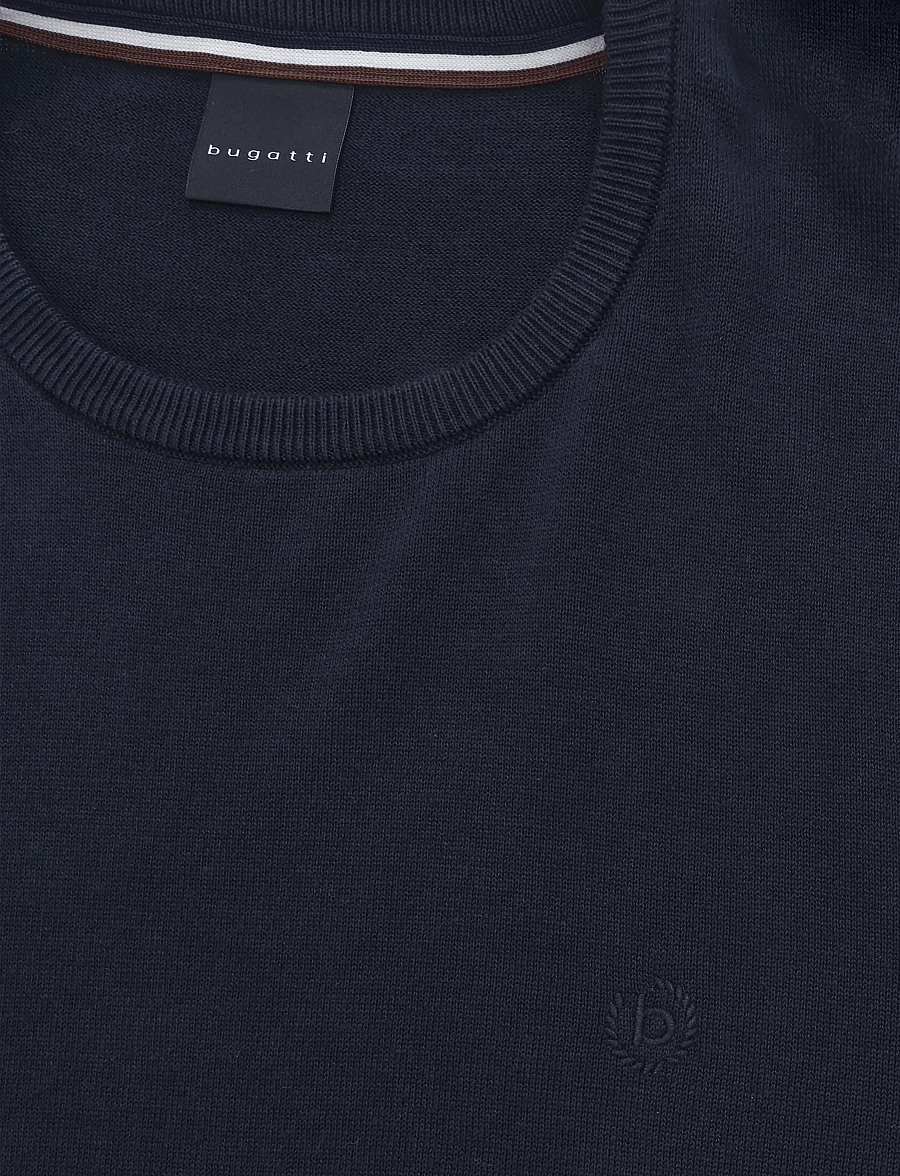 Bugatti - Jumper Crew Neck - round necks - marine - 5