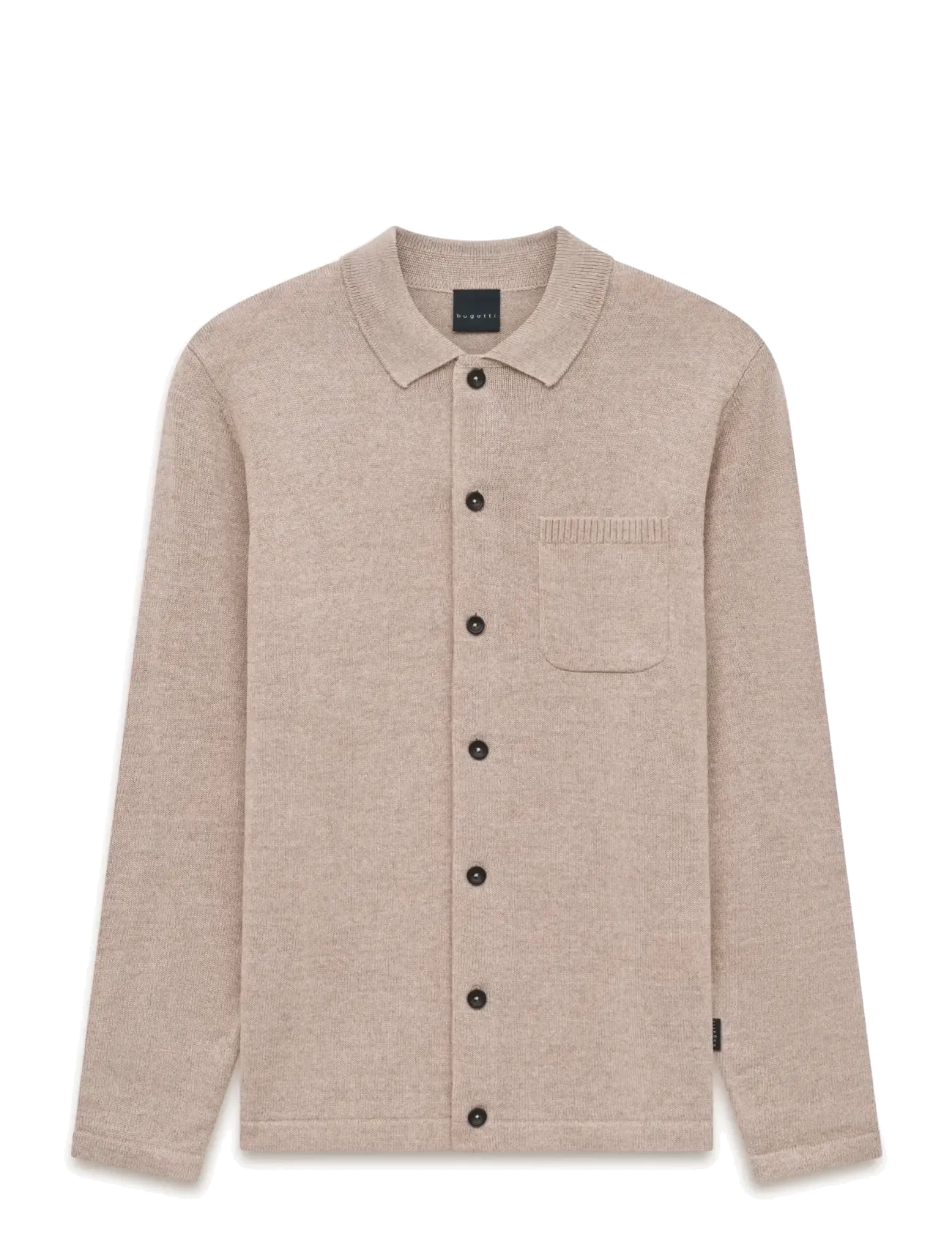 Bugatti Knitted cardigan - Lediga festkläder - BEIGE / beige