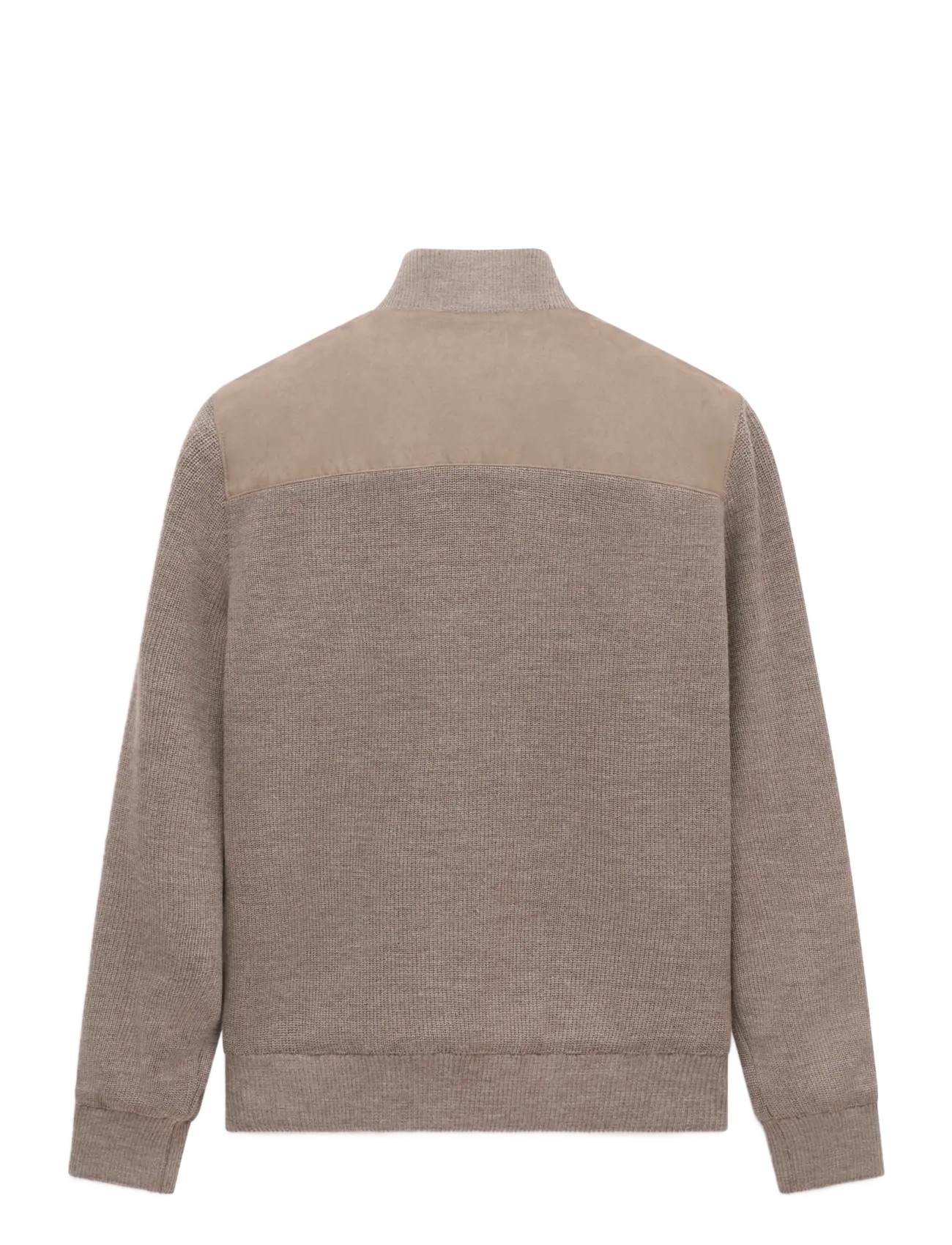 Bugatti - knitted cardigan - hybrid-jacken - beige - 1
